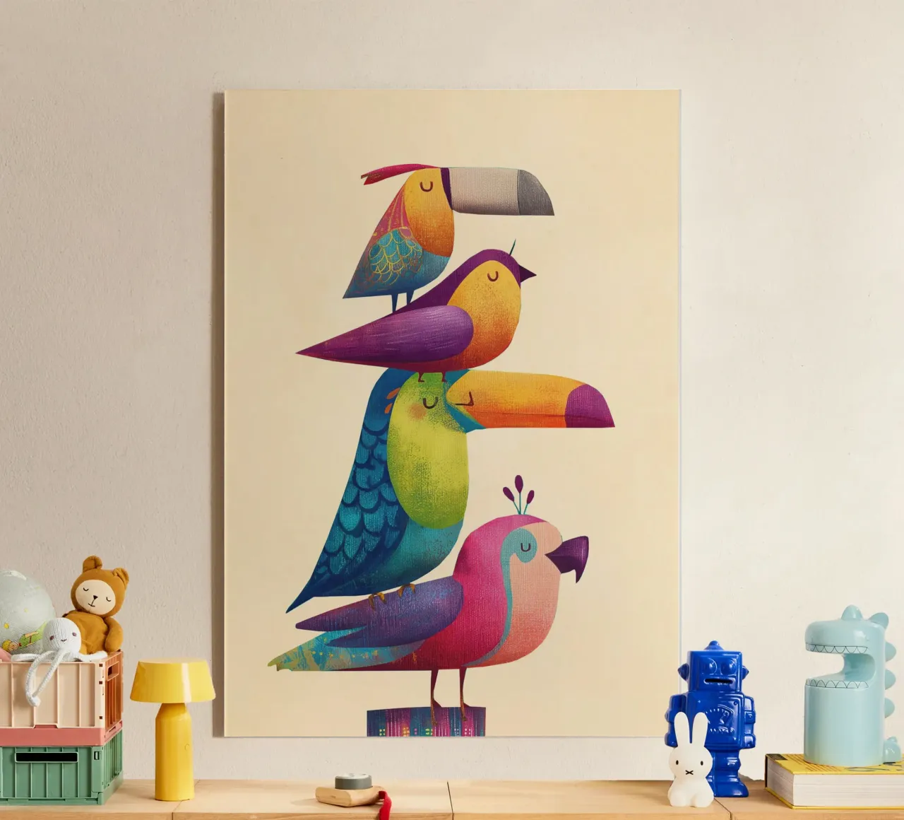 Rainbow Birds plexiglass da Kiara