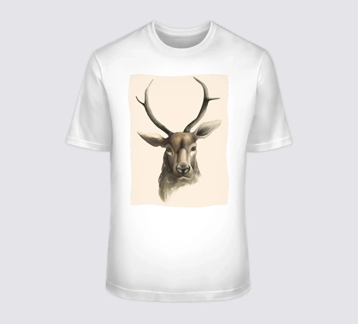 Stampa di studio sui cervi t-shirt da medineprint