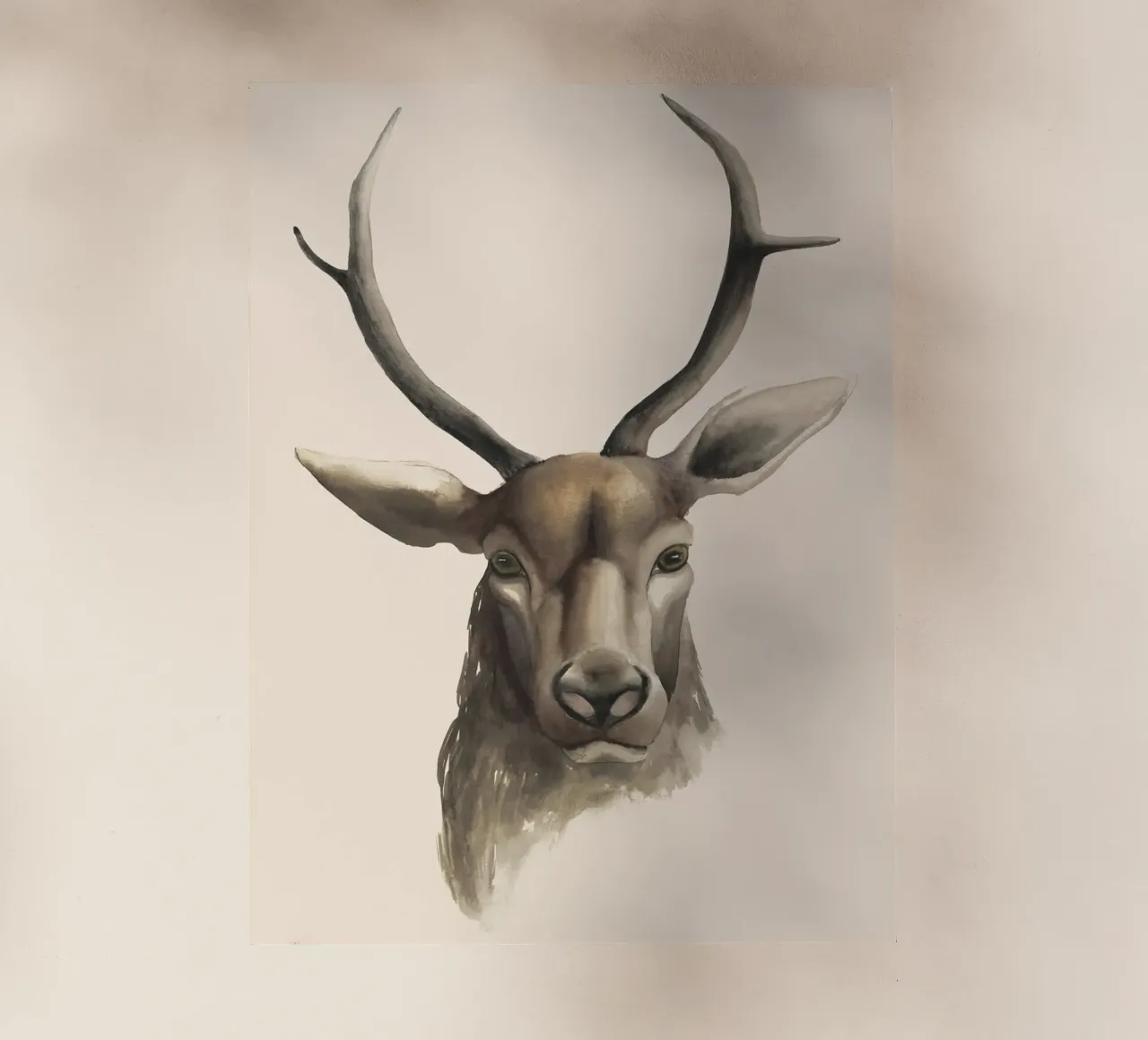 Deer study print product.type.backlitfolie common.byCreator medineprint