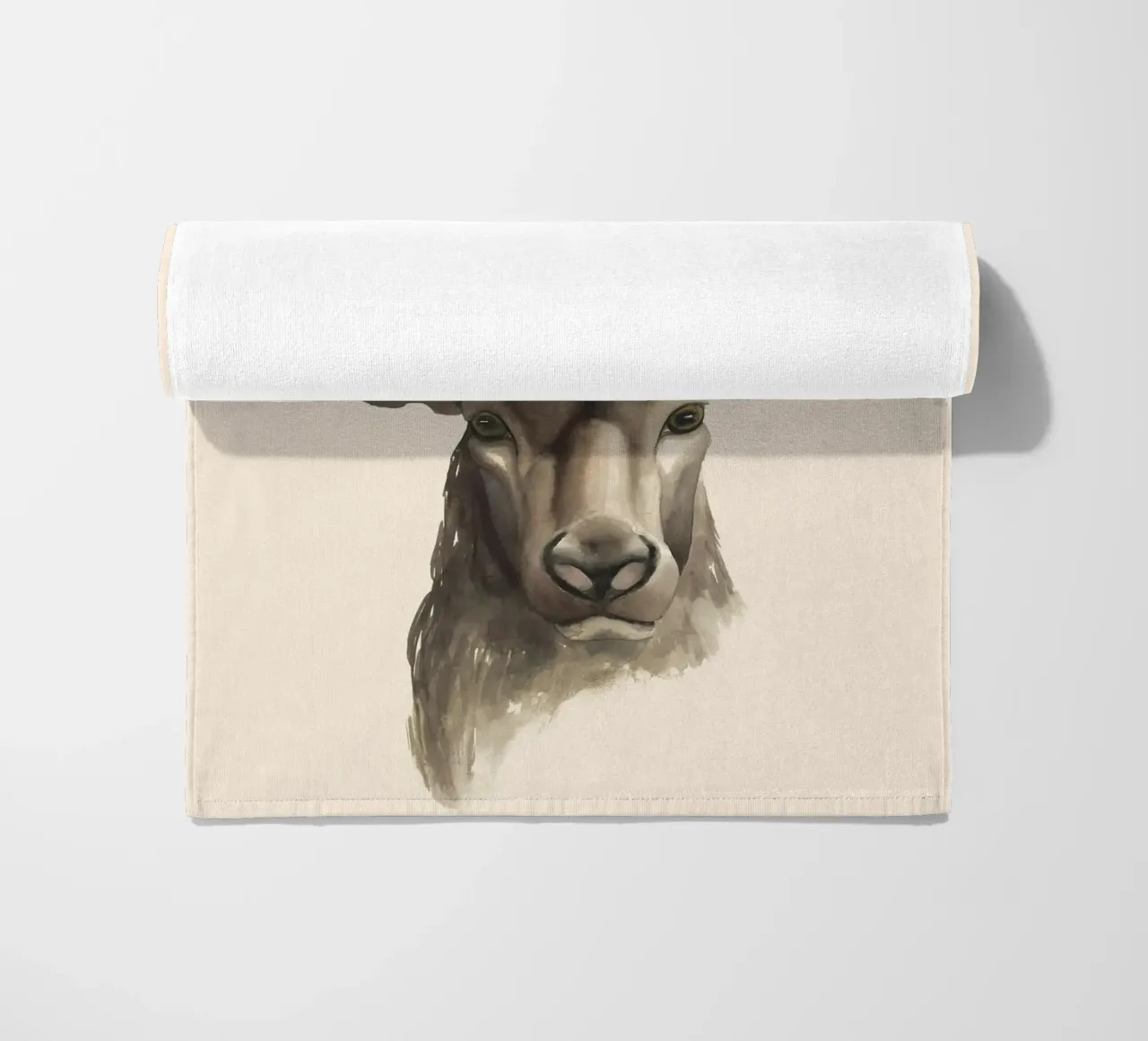 Stampa di studio sui cervi telo mare da medineprint