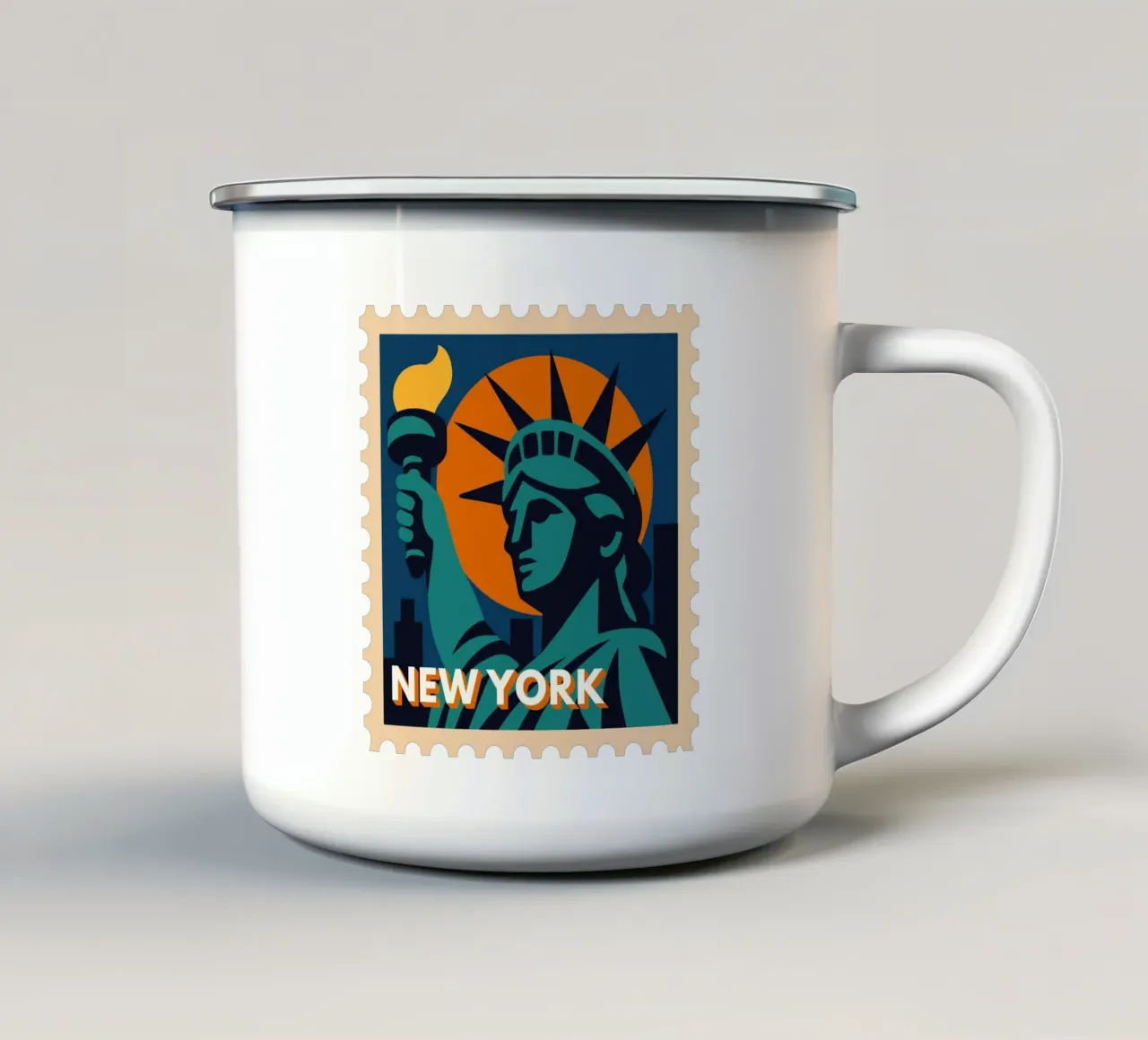 New York – Liberty in Colour & Form tazza in smalto da studiovinja