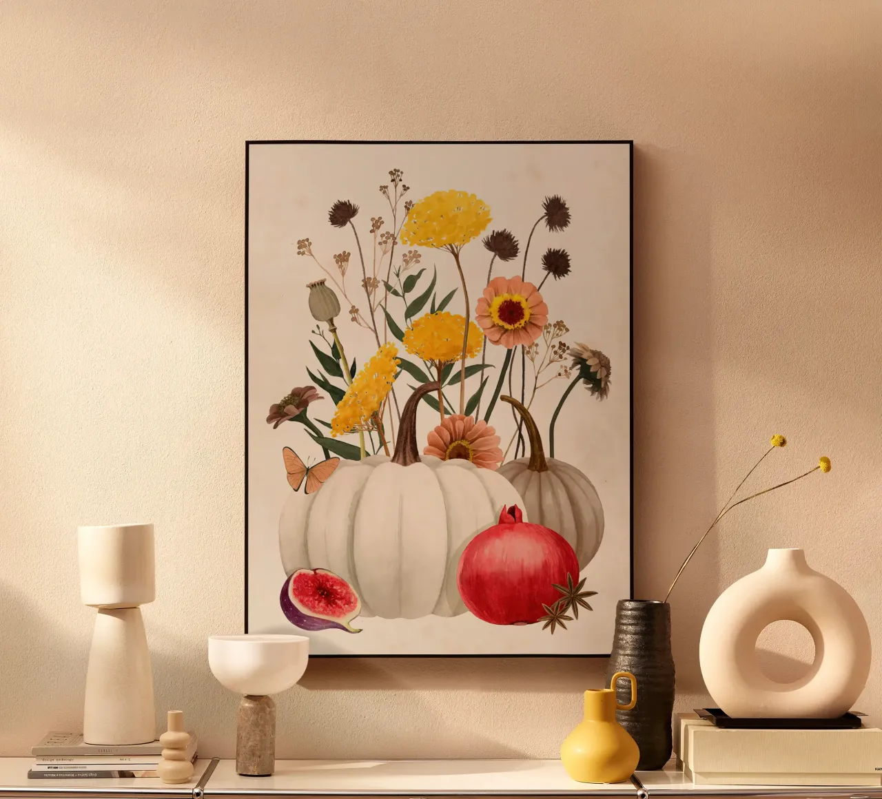 Botaniche d'autunno II plexiglass da medineprint