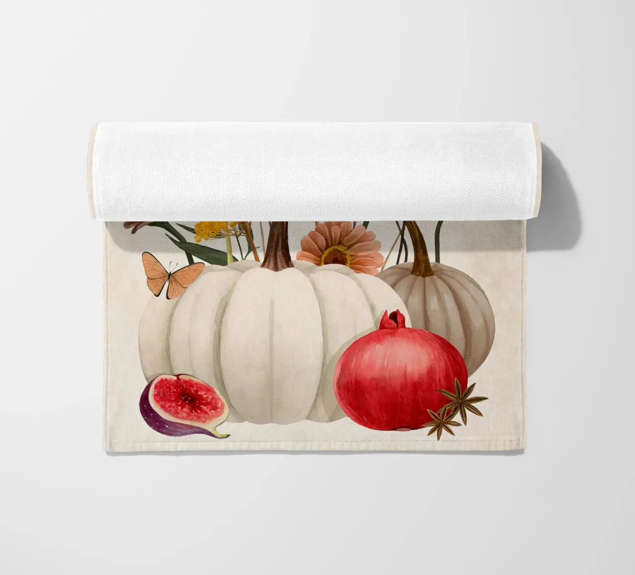 Botaniche d'autunno II telo mare da medineprint