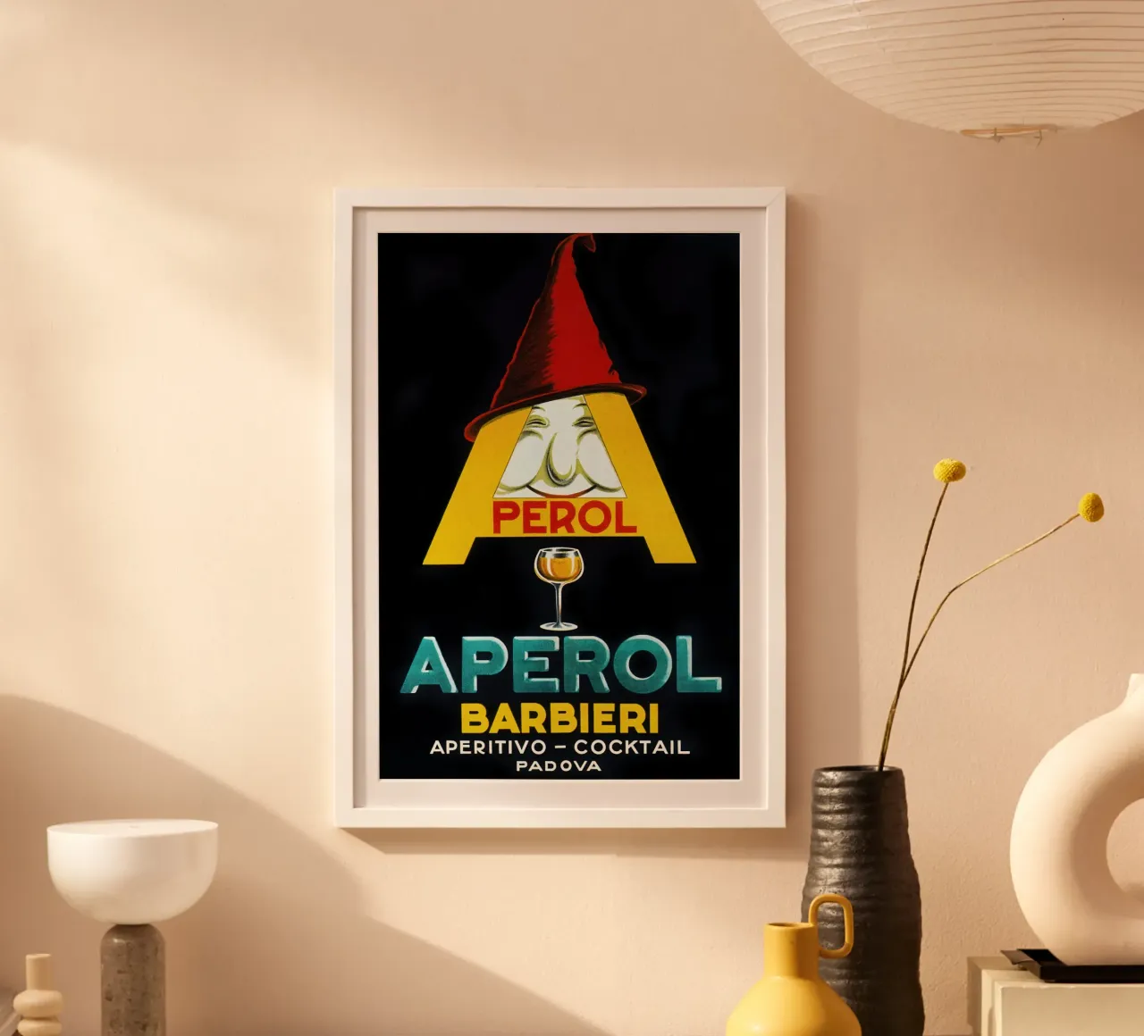 Aperol Barbieri poster da Neeraprint