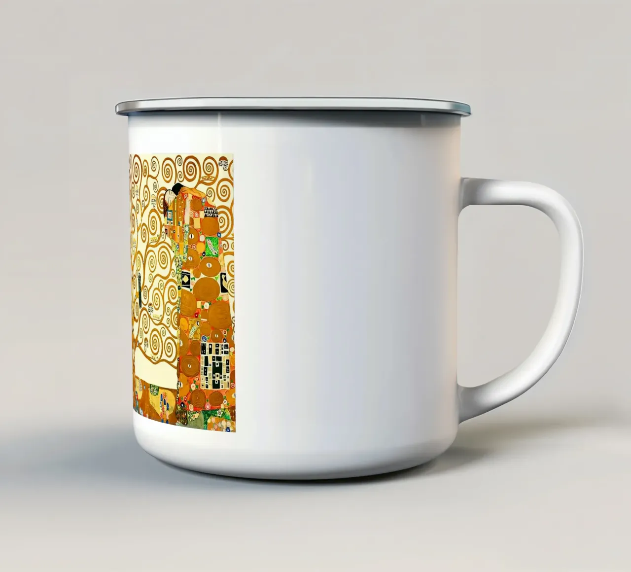 Albero della vita di Gustav Klimt tazza in smalto da Show Art