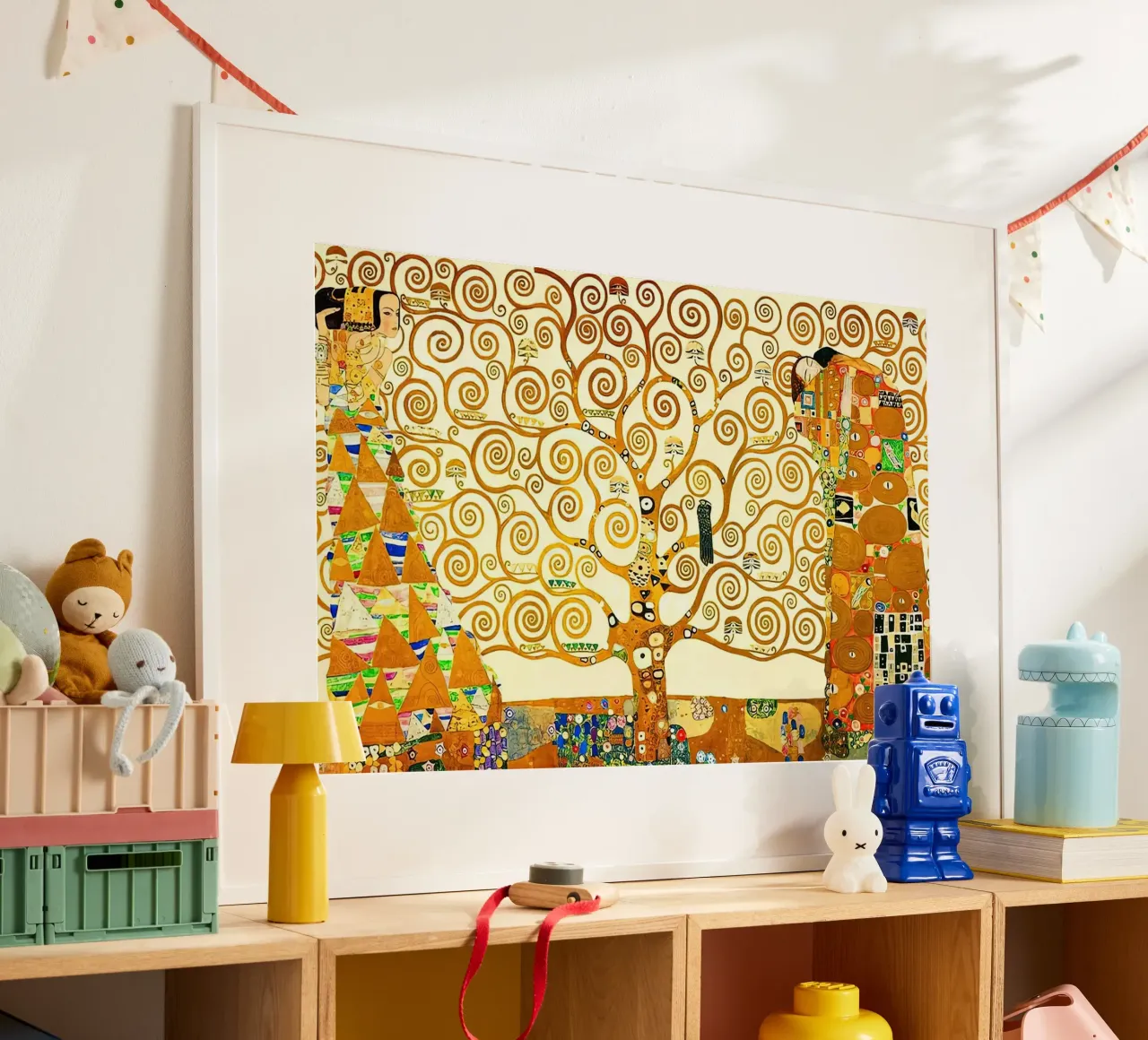 Gustav Klimt Baum des Lebens Poster von Show Art