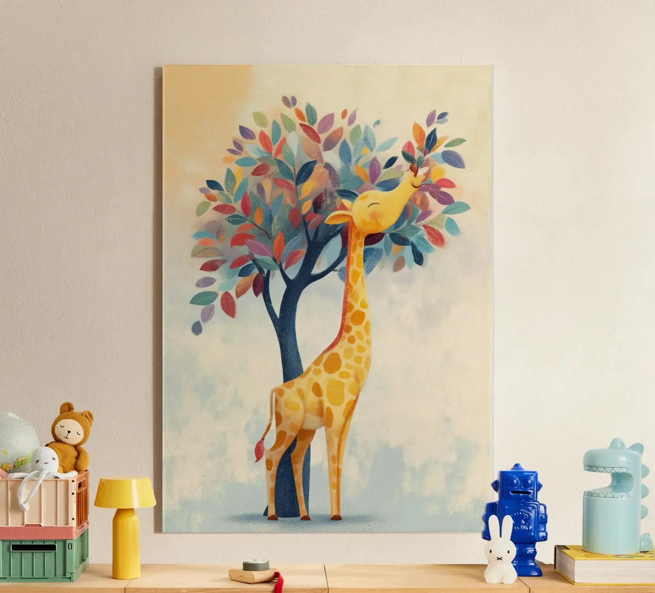 Rainbow Giraffe plexiglass da Kiara