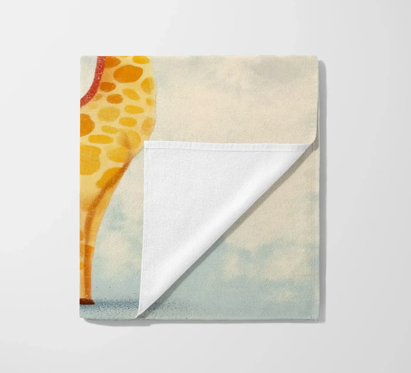 Rainbow Giraffe telo mare da Kiara