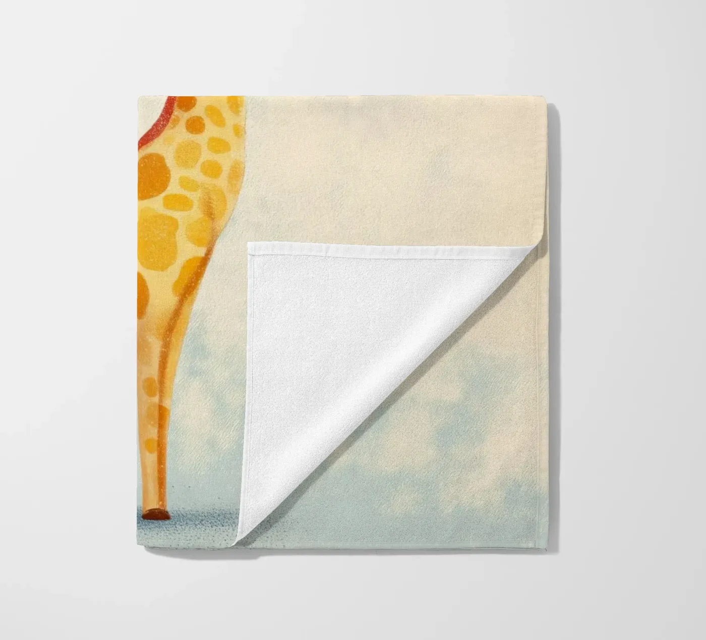 Rainbow Giraffe telo mare da Kiara