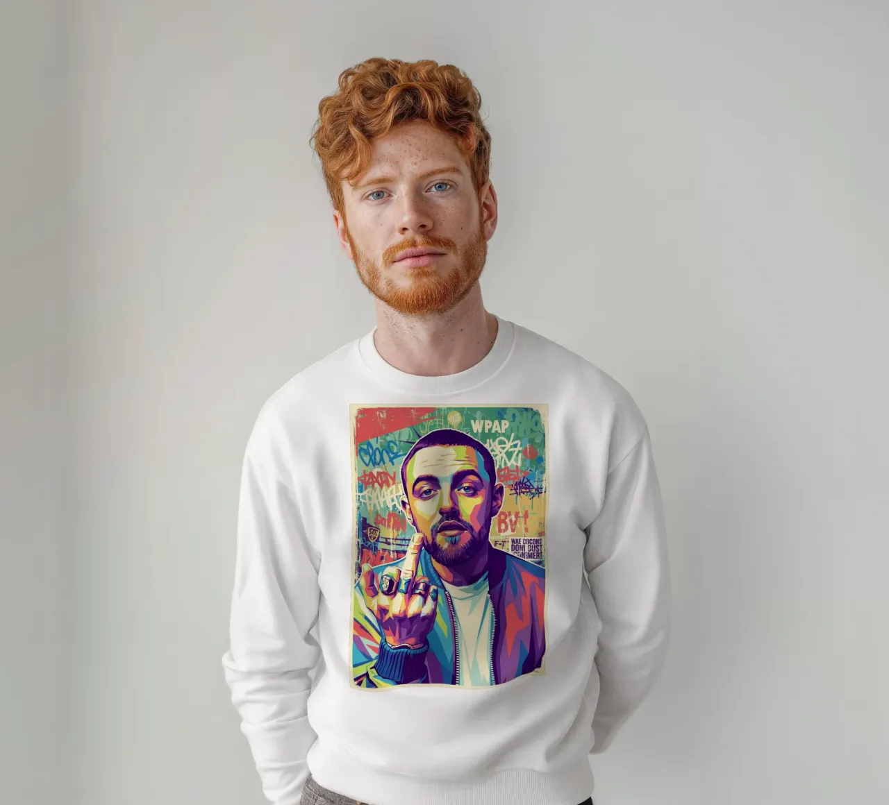Mac Miller dedo corazón sudadera de Hantamrata