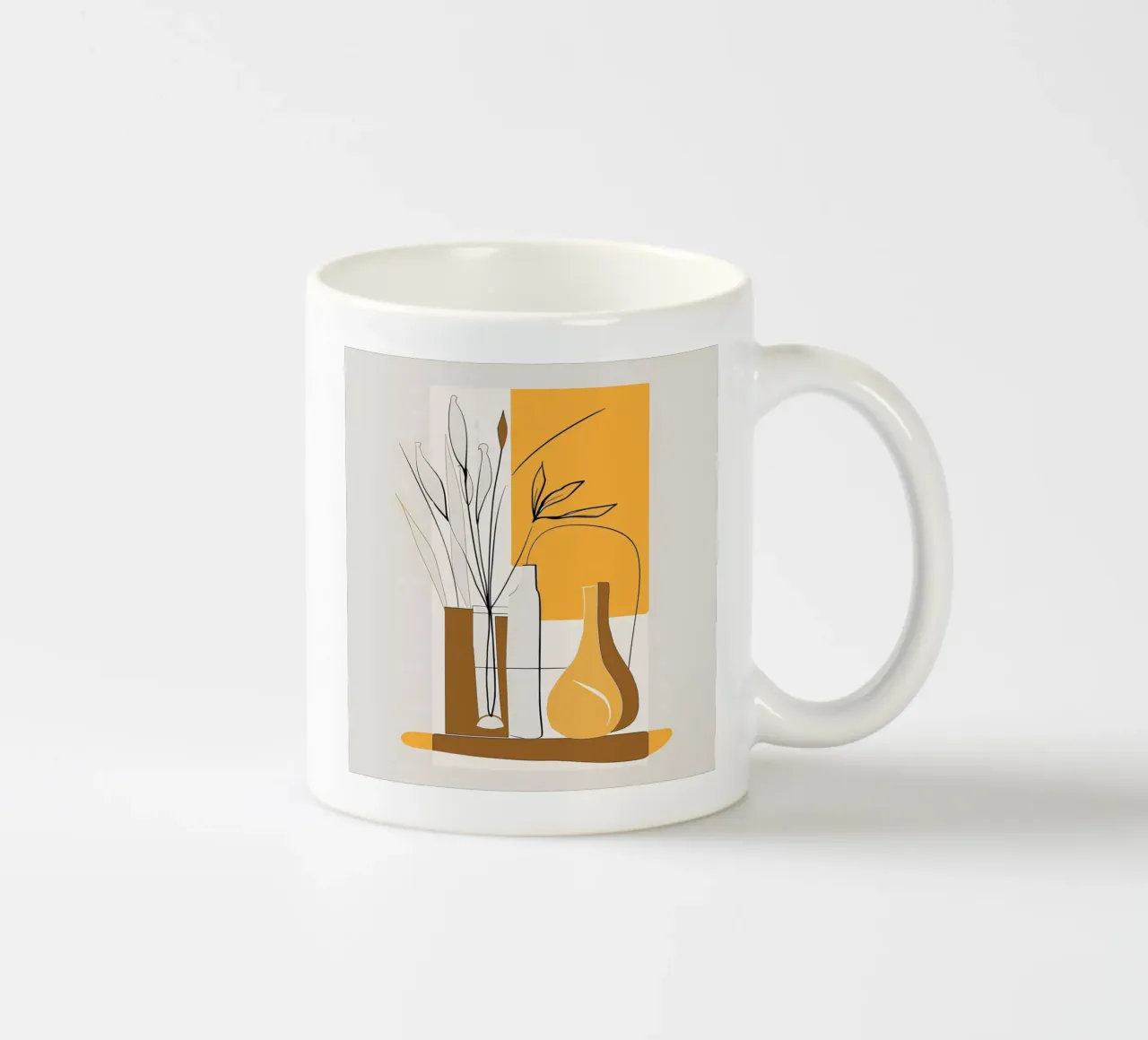 Natura morta sui toni della terra tazza in ceramica da LaylaOzHome