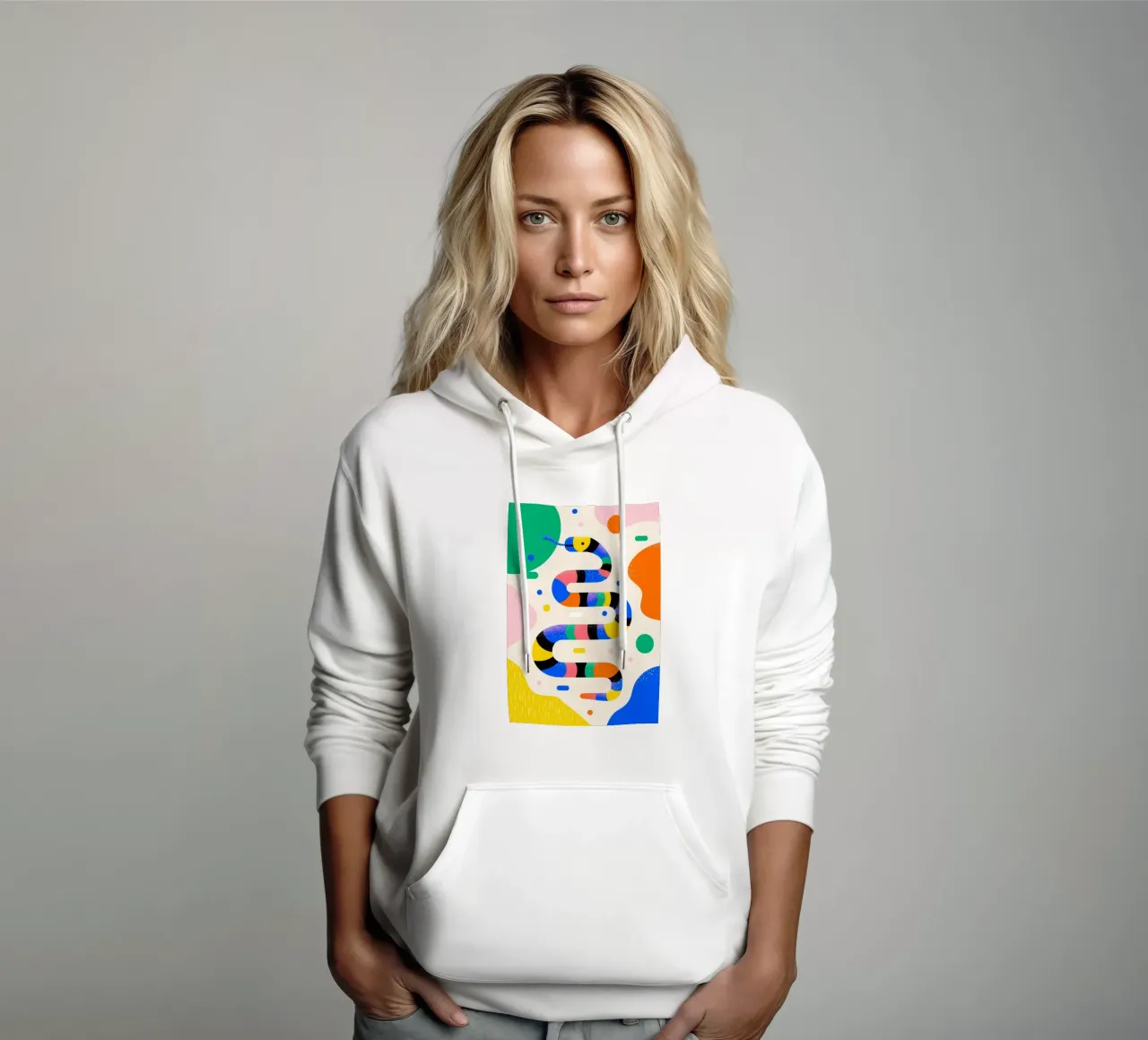 Rainbow Snake sudadera con capucha de Kiara