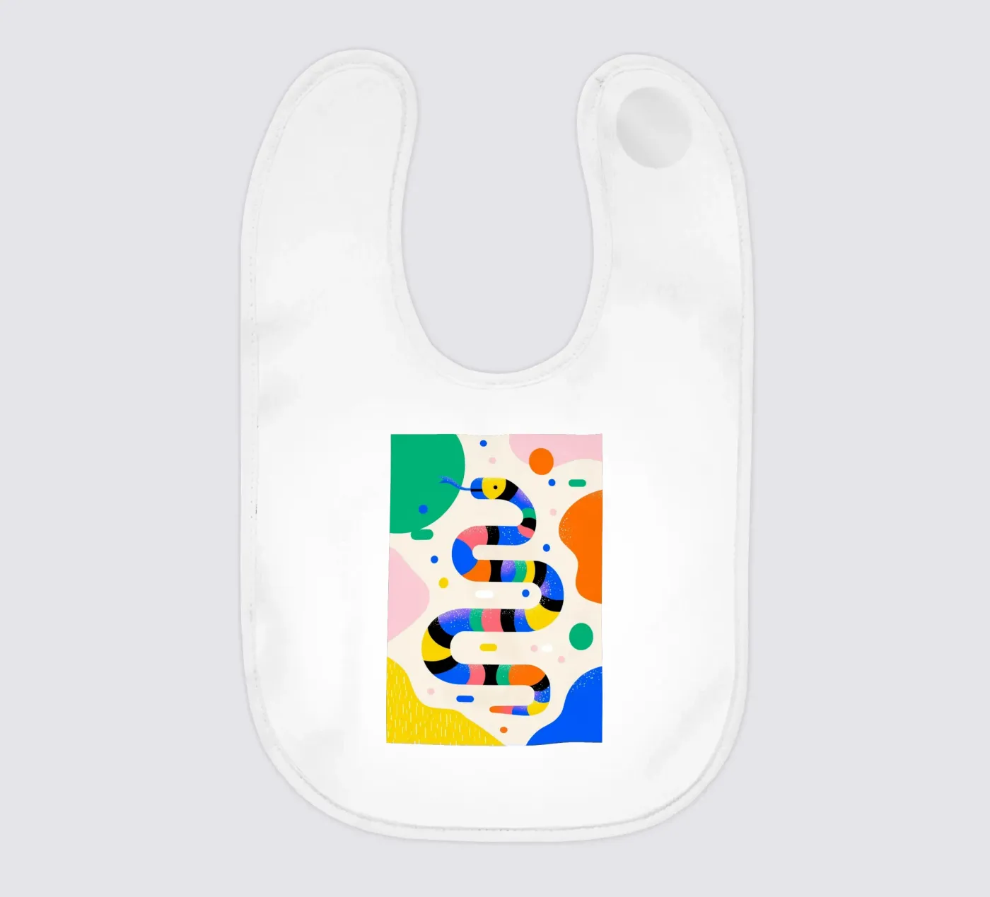 Rainbow Snake Babylätzchen von Kiara