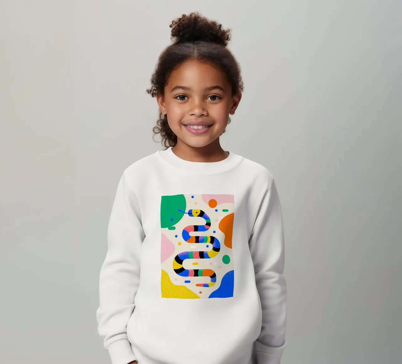 Rainbow Snake felpa bambino da Kiara
