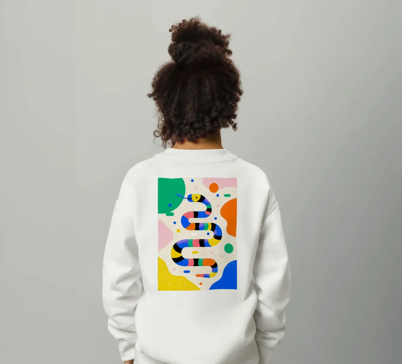 Rainbow Snake felpa bambino da Kiara