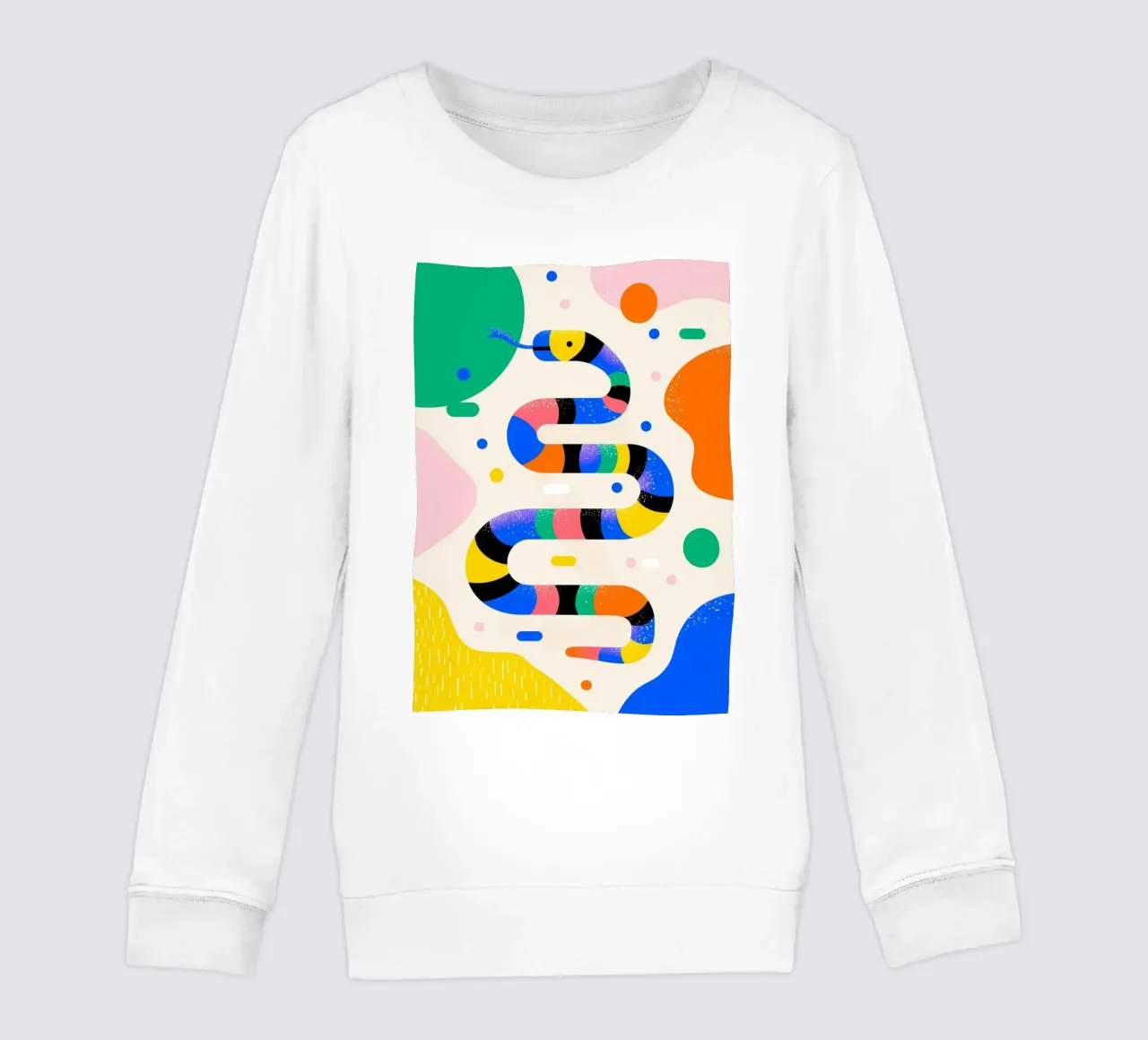Rainbow Snake felpa bambino da Kiara