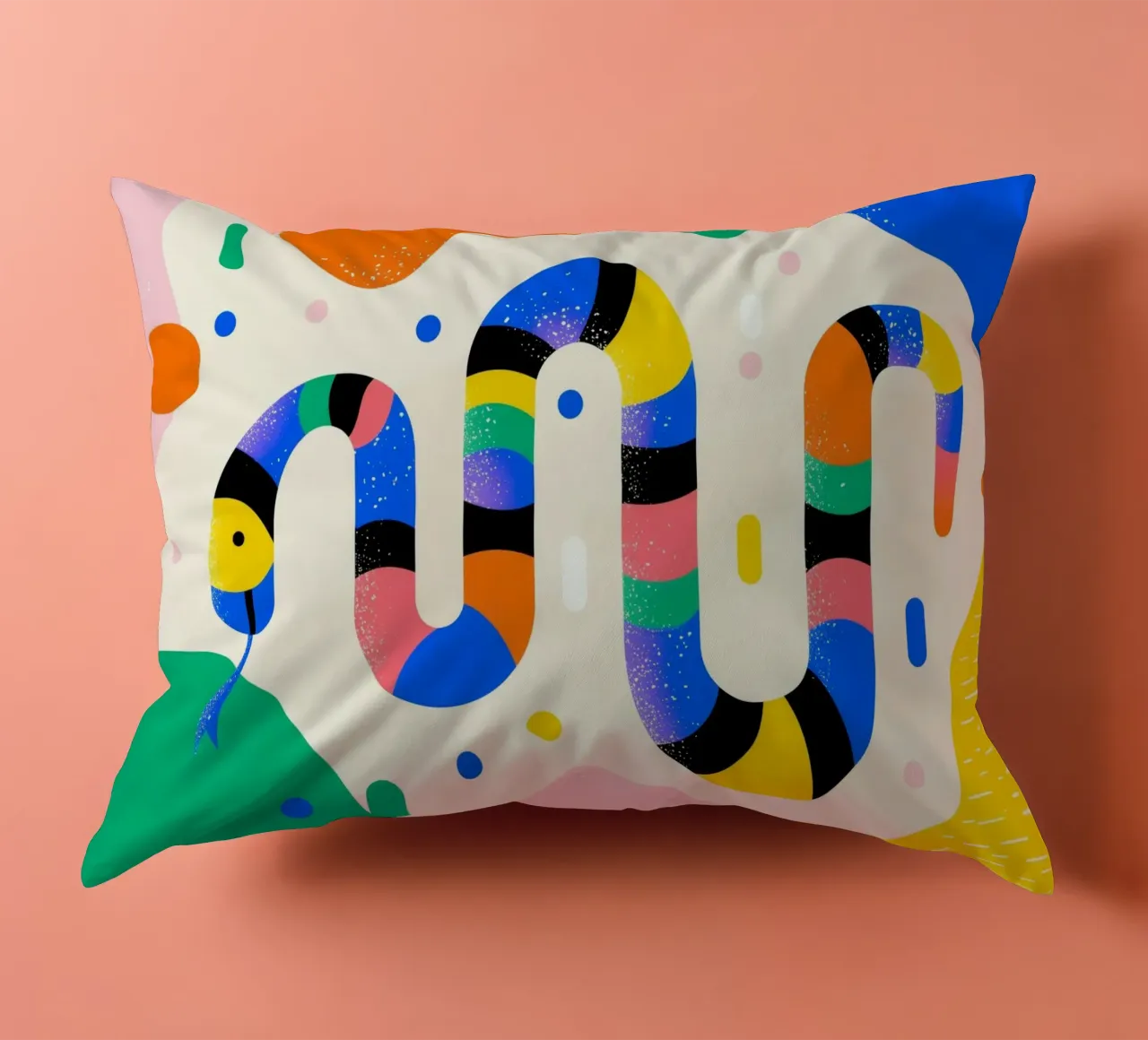 Rainbow Snake cuscino da Kiara