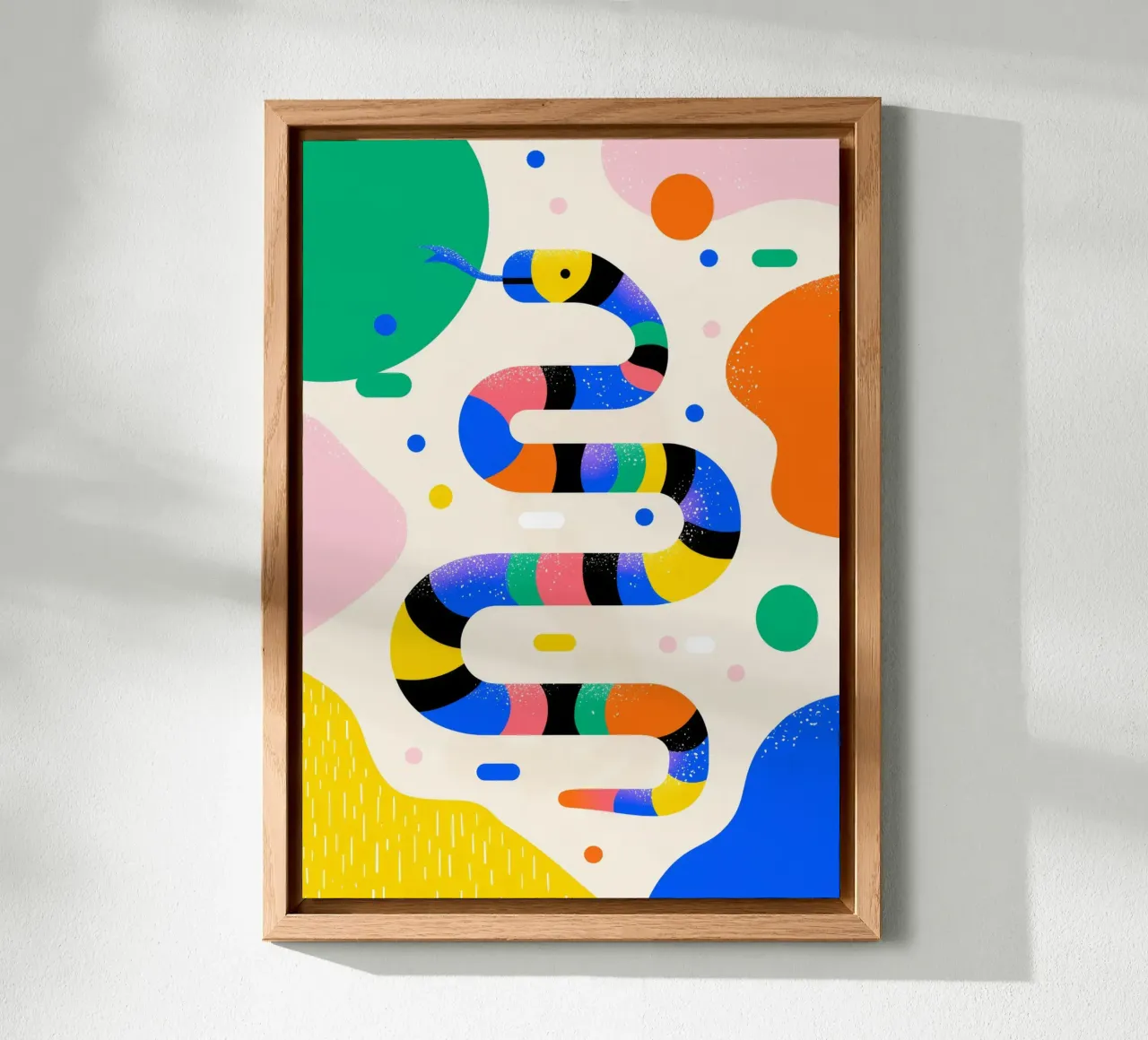 Rainbow Snake alluminio dibond da Kiara
