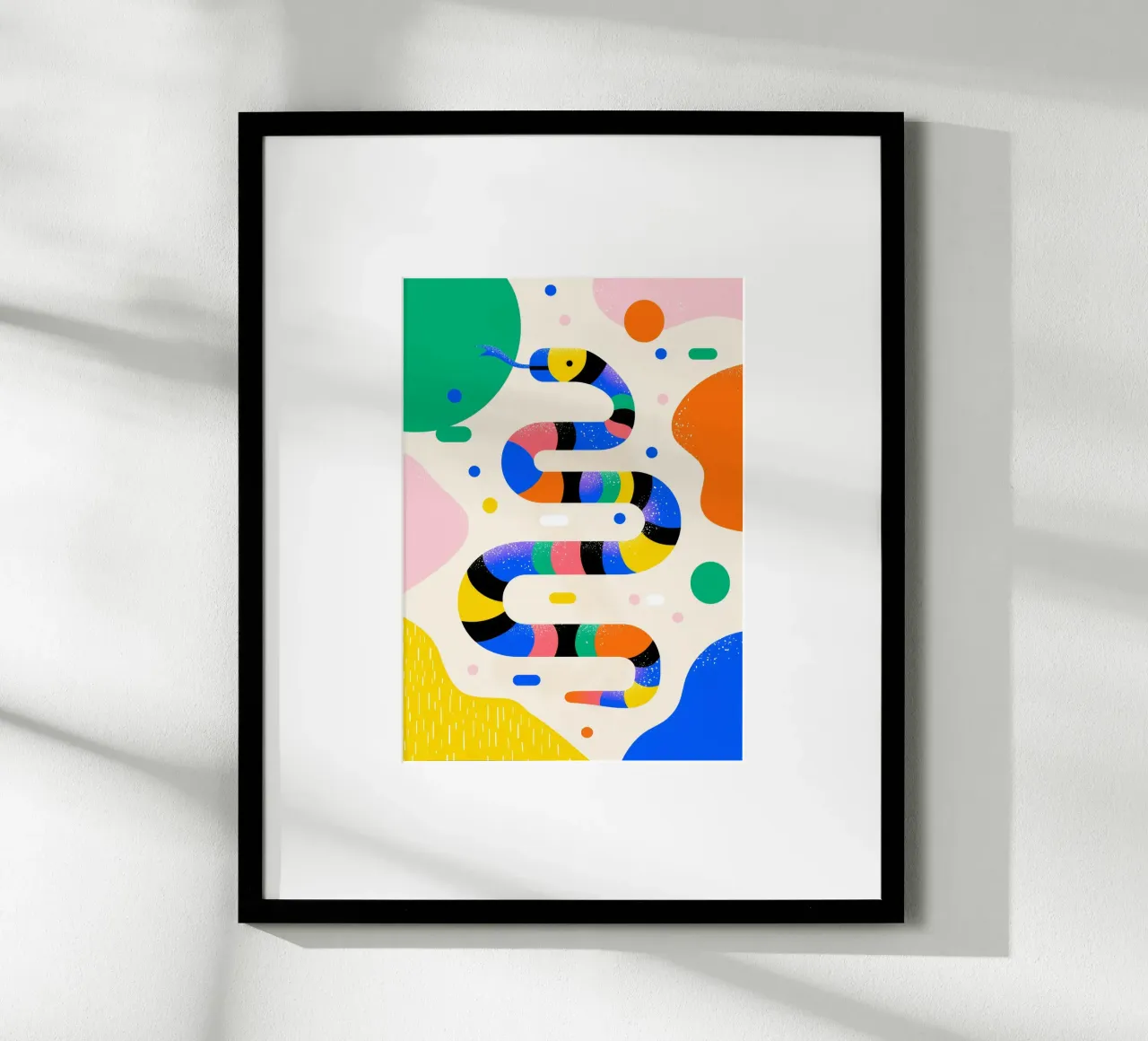 Rainbow Snake Poster von Kiara