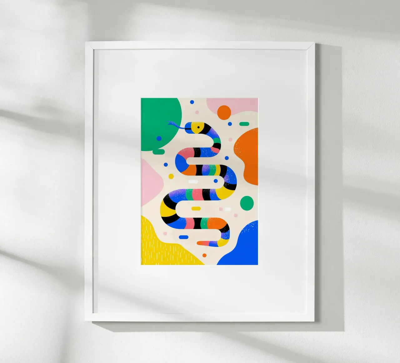 Rainbow Snake Poster von Kiara