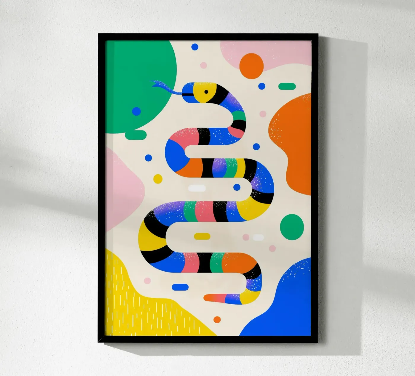 Rainbow Snake poster by Kiara