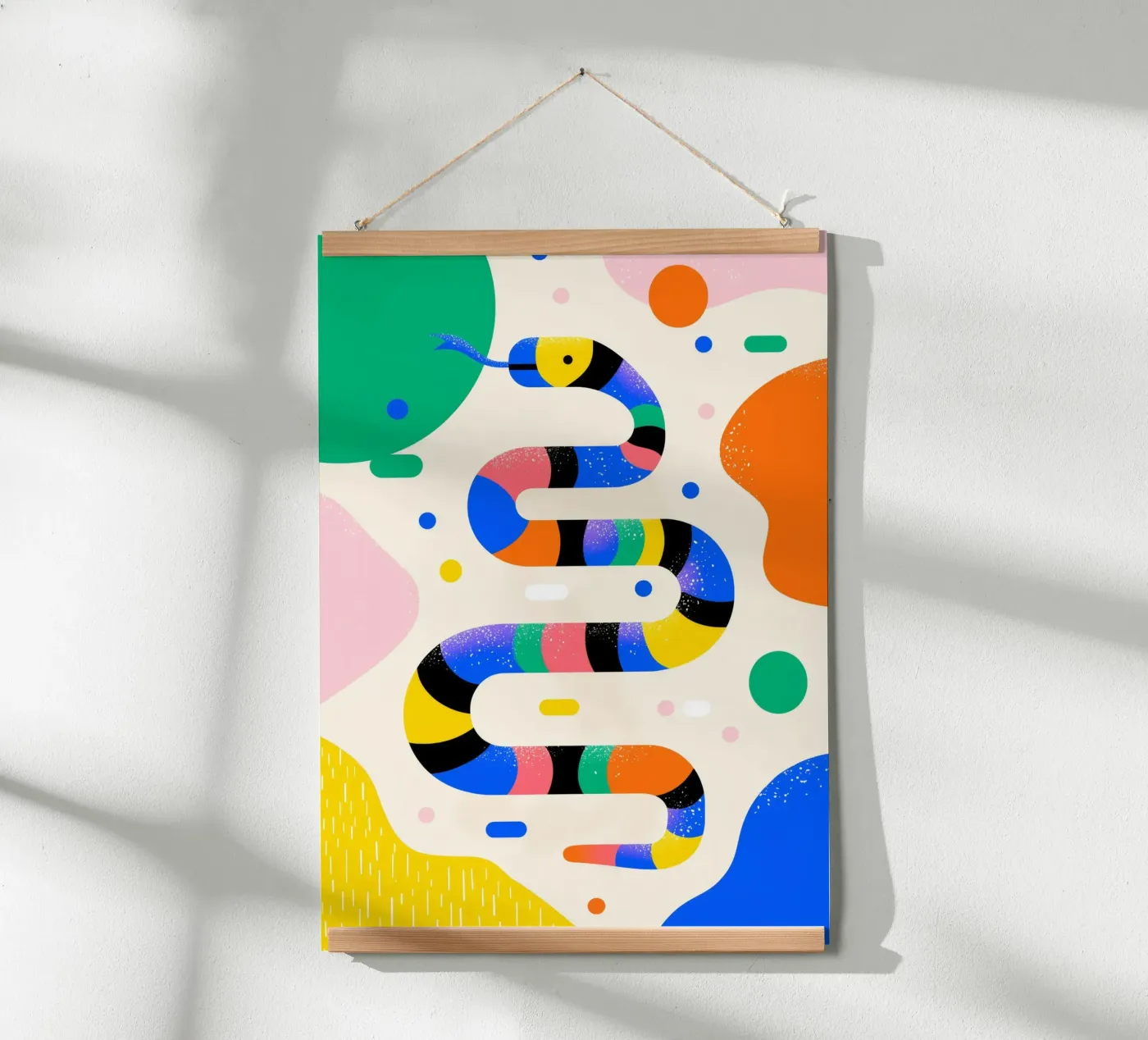 Rainbow Snake poster by Kiara
