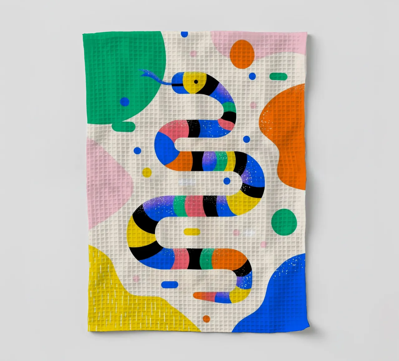 Rainbow Snake torchon de Kiara