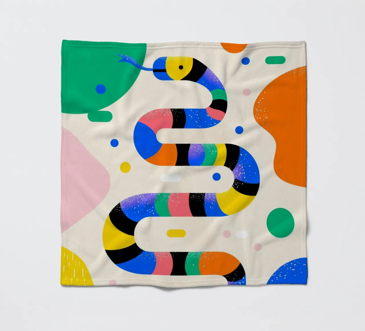 Rainbow Snake coperta in pile da Kiara