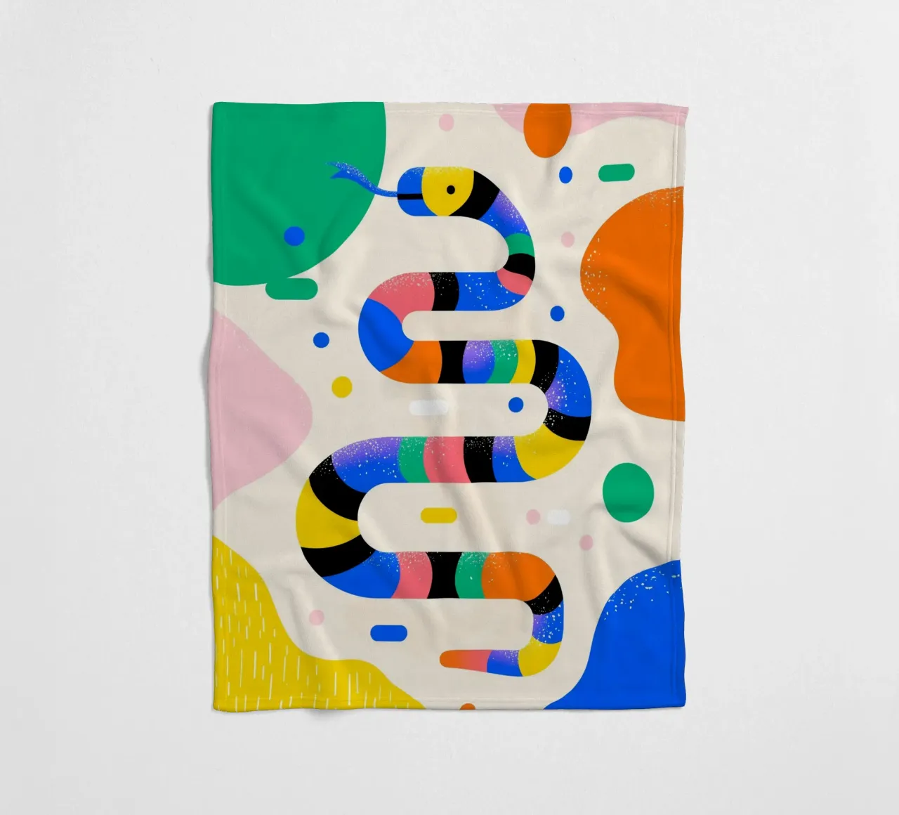 Rainbow Snake coperta in pile da Kiara