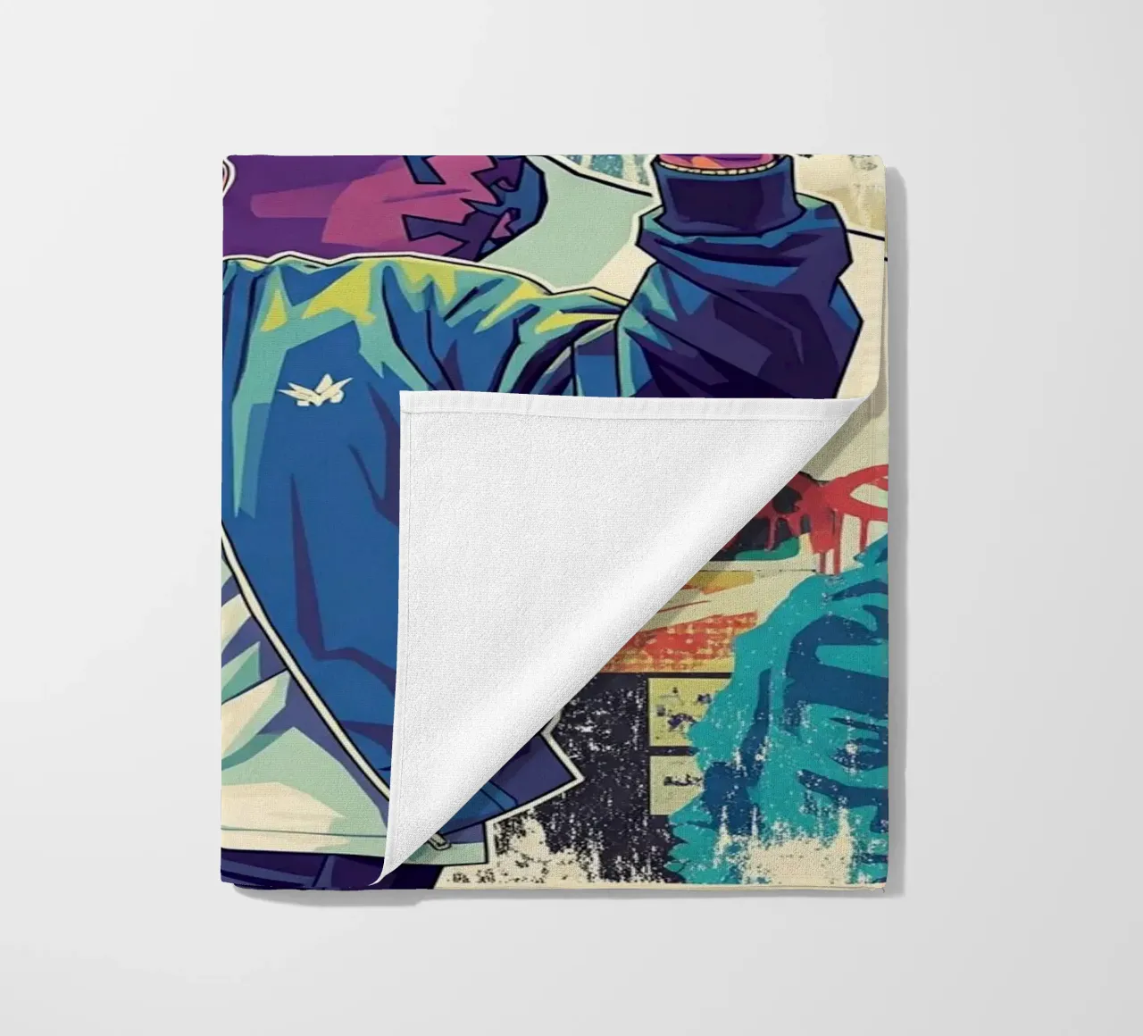 Mac Miller colore pop art telo mare da Hantamrata