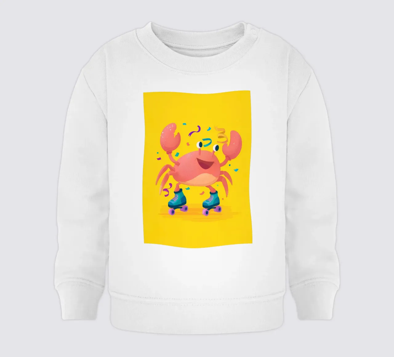 Roller Crab felpa neonato da Kiara