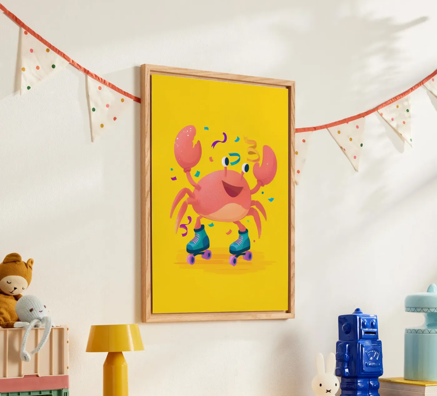 Roller Crab Acryl-Glas von Kiara