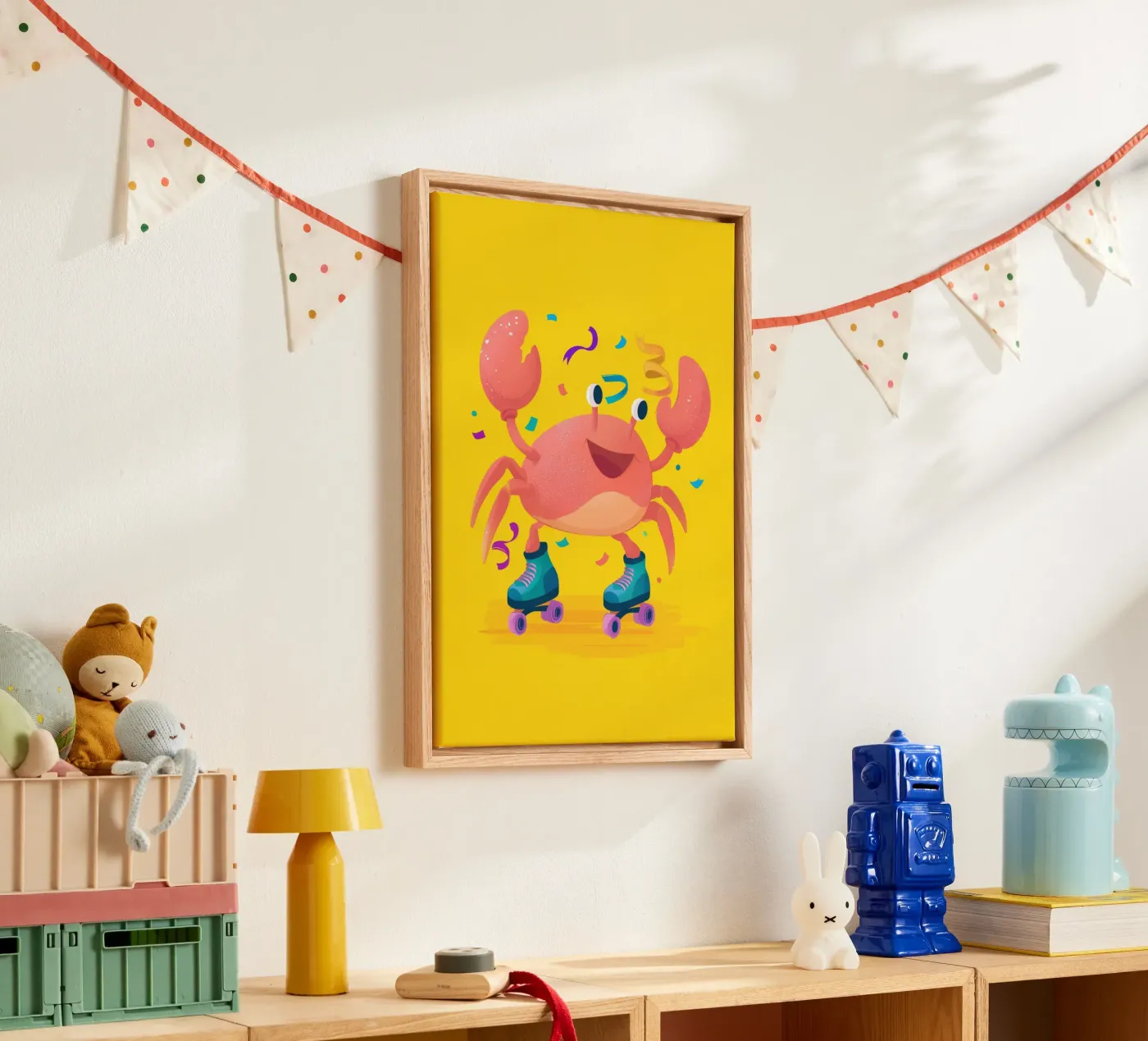 Roller Crab tela da Kiara