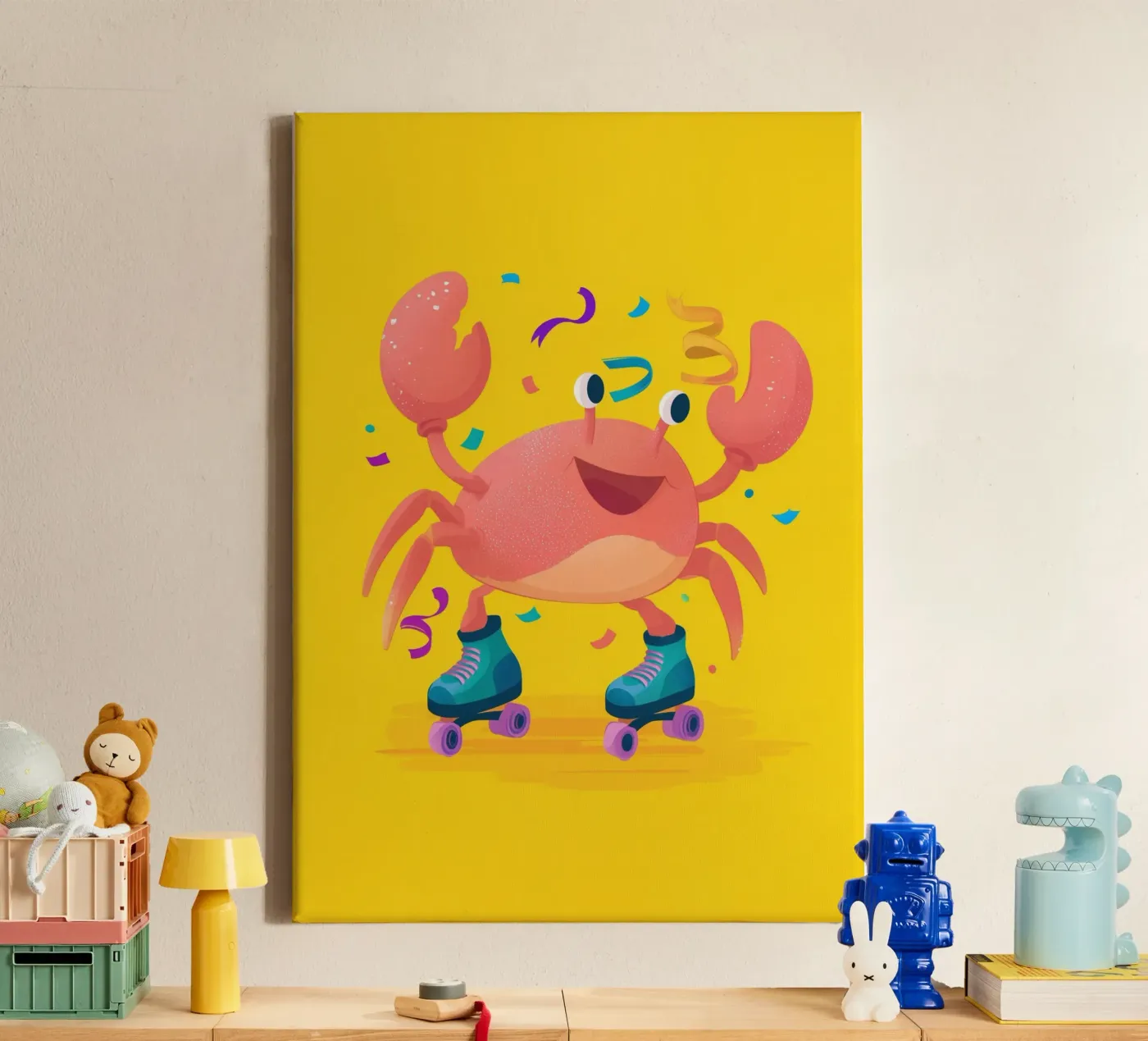 Roller Crab tela da Kiara