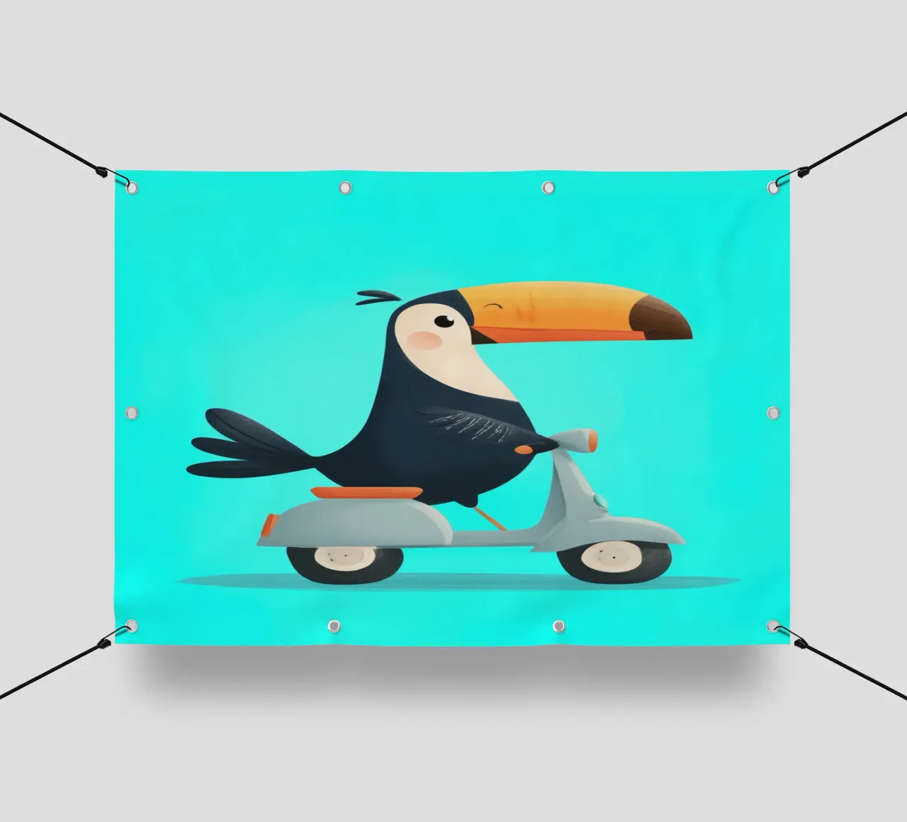 Scooter Toucan telo in pvc da Kiara