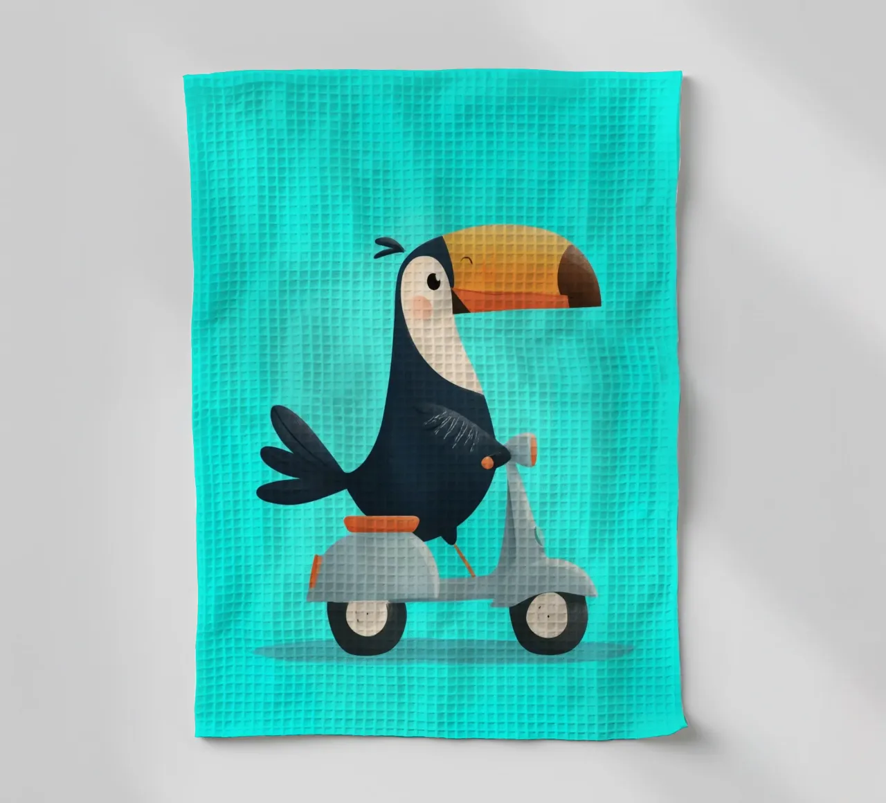 Scooter Toucan canovaccio da cucina da Kiara