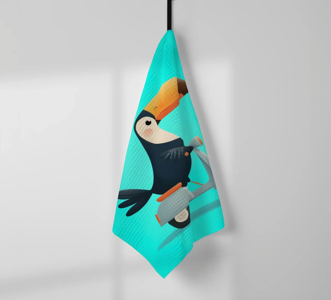 Scooter Toucan canovaccio da cucina da Kiara