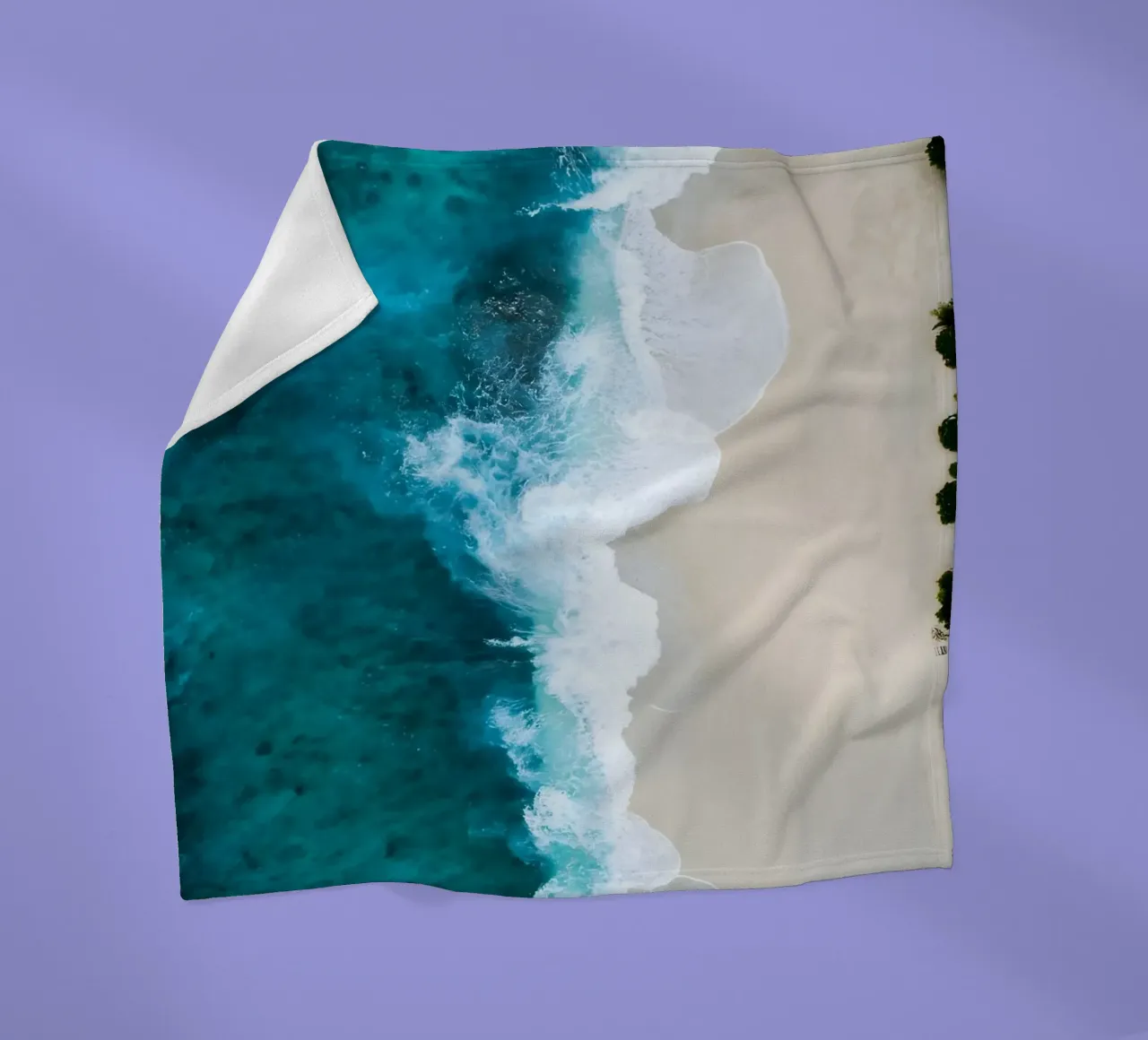 Spiagge tropicali coperta in pile da luxi&lace