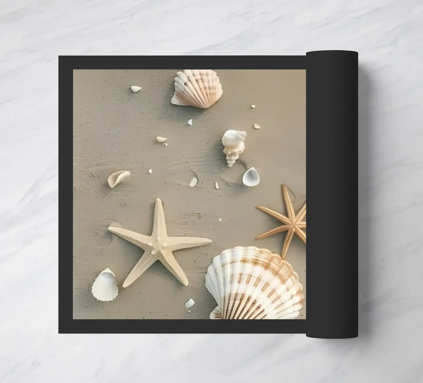 Muscheln Fußmatte von luxi&lace