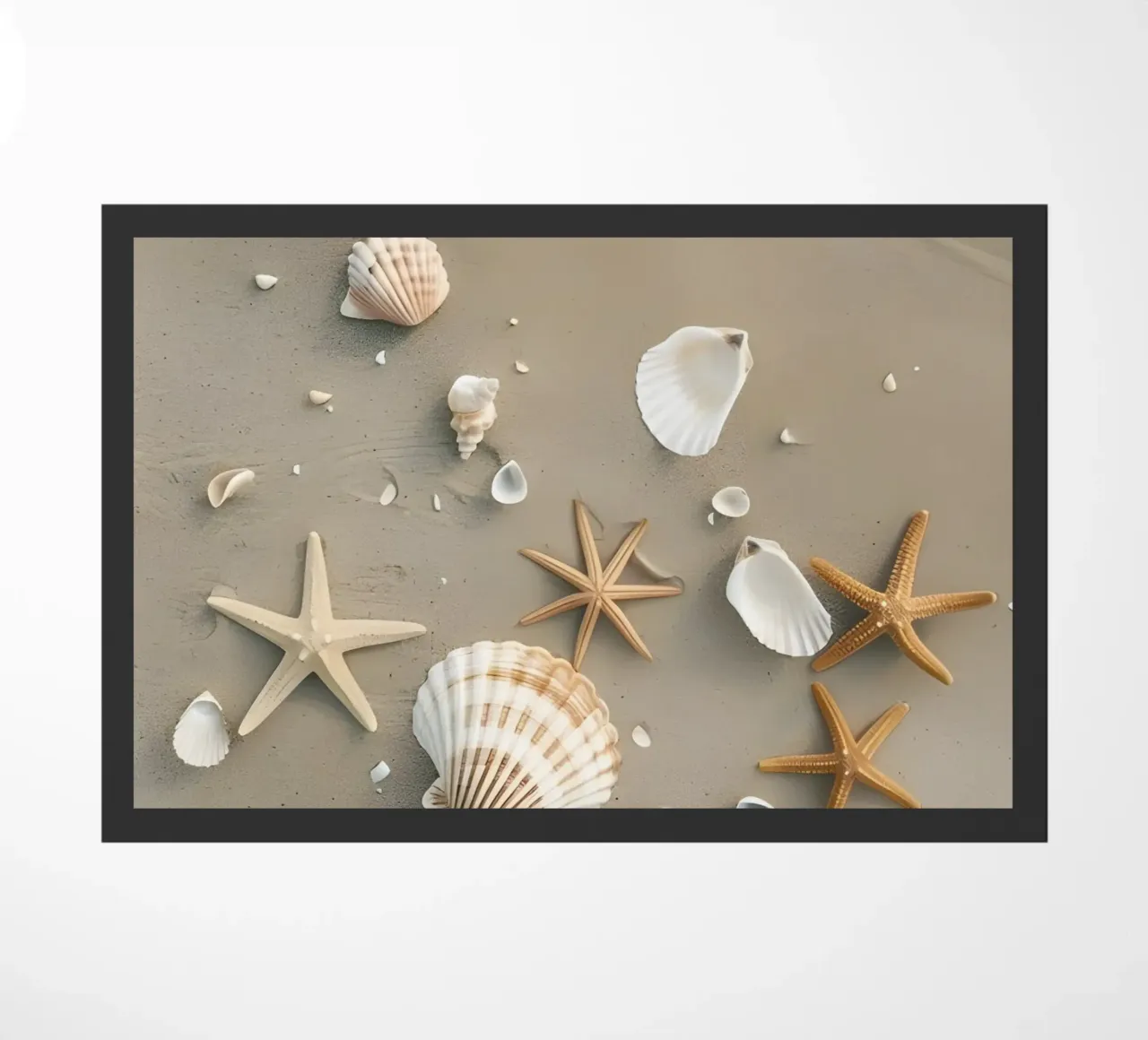 Sea Shells doormat by luxi&lace
