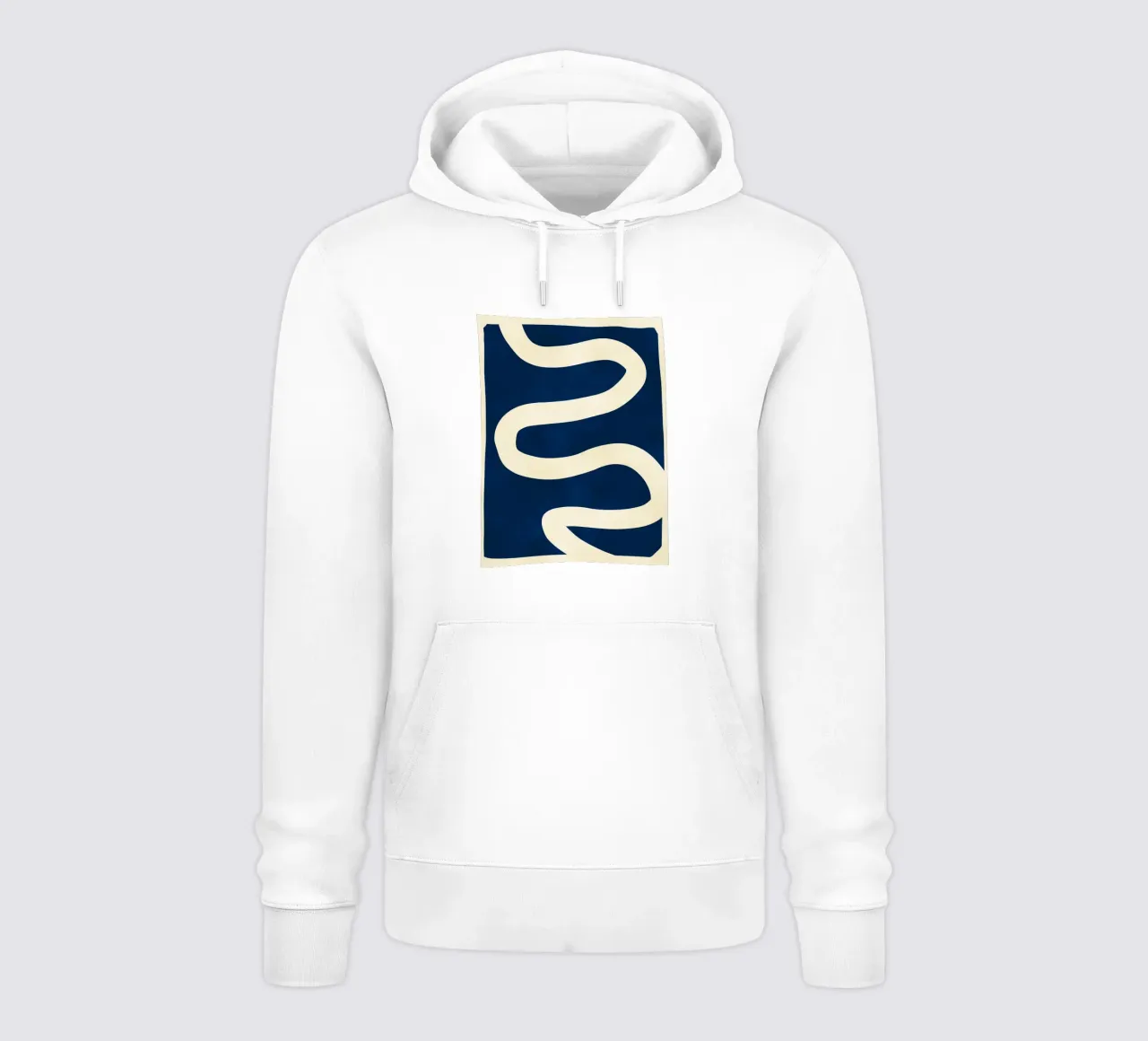 Linee espressioniste felpa con cappuccio da Liam Johnson