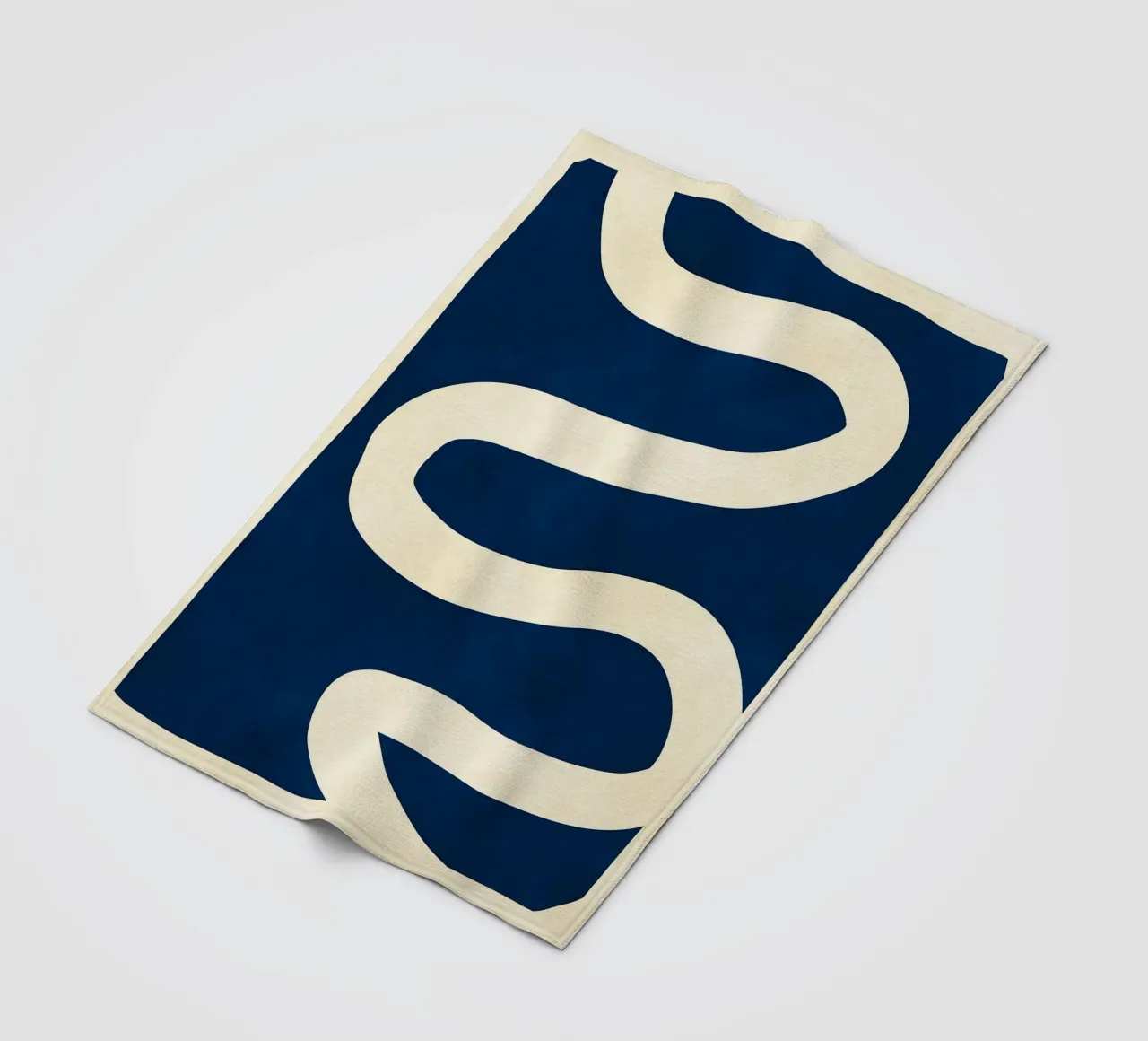 Linee espressioniste coperta in pile da Liam Johnson