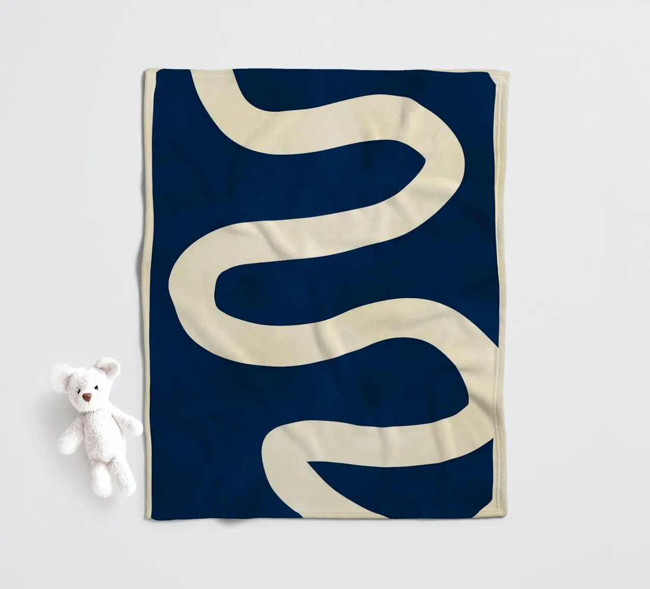 Linee espressioniste coperta in pile da Liam Johnson