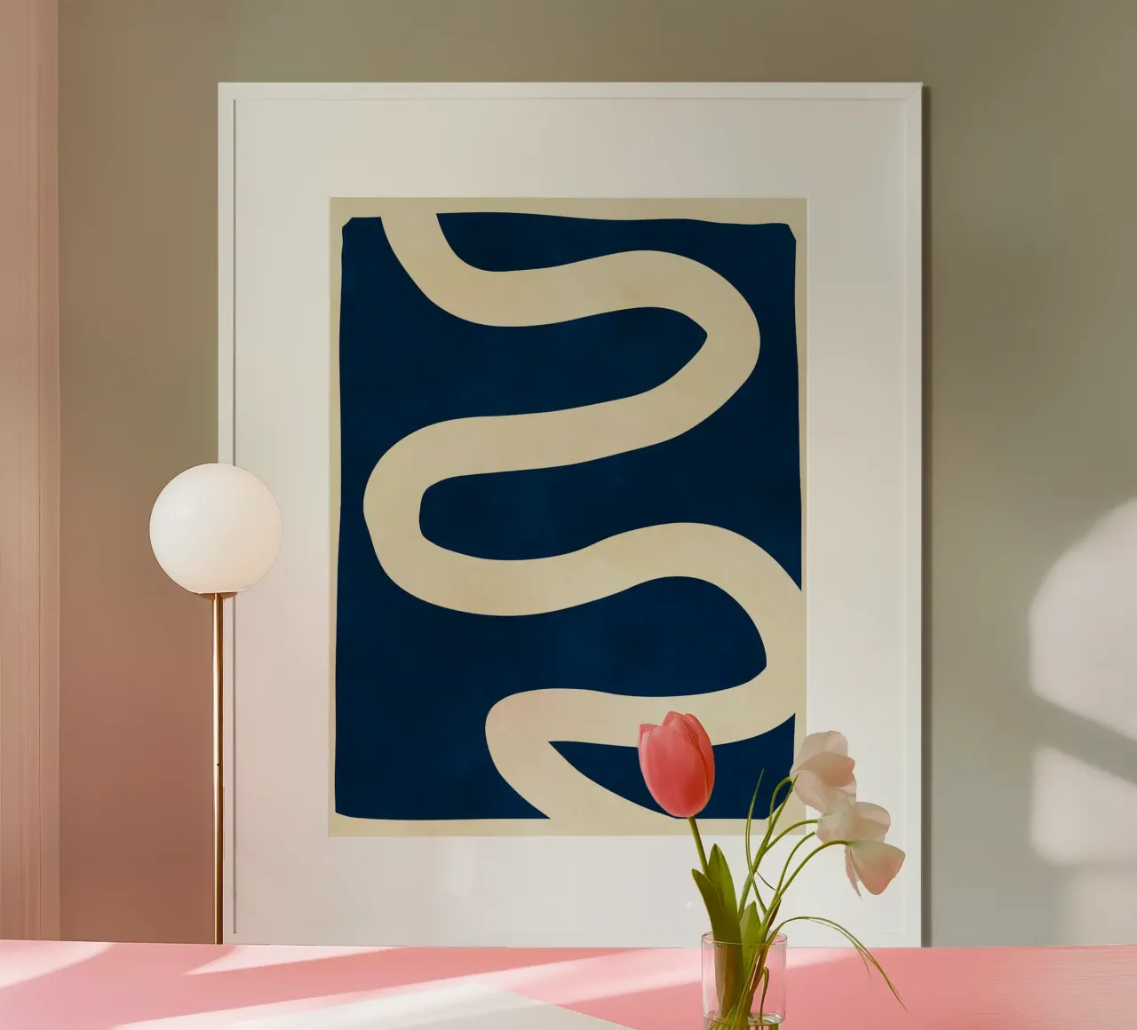 Linee espressioniste poster da Liam Johnson