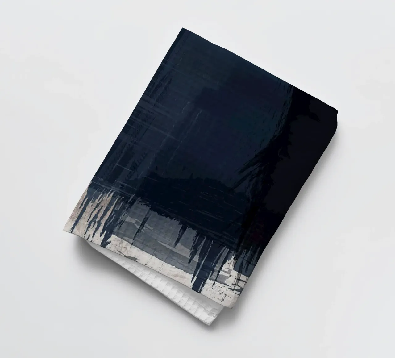 Surfaces 16 | Slate Gray, Indigo & Neutral | Abstract canovaccio da cucina da sabidussi