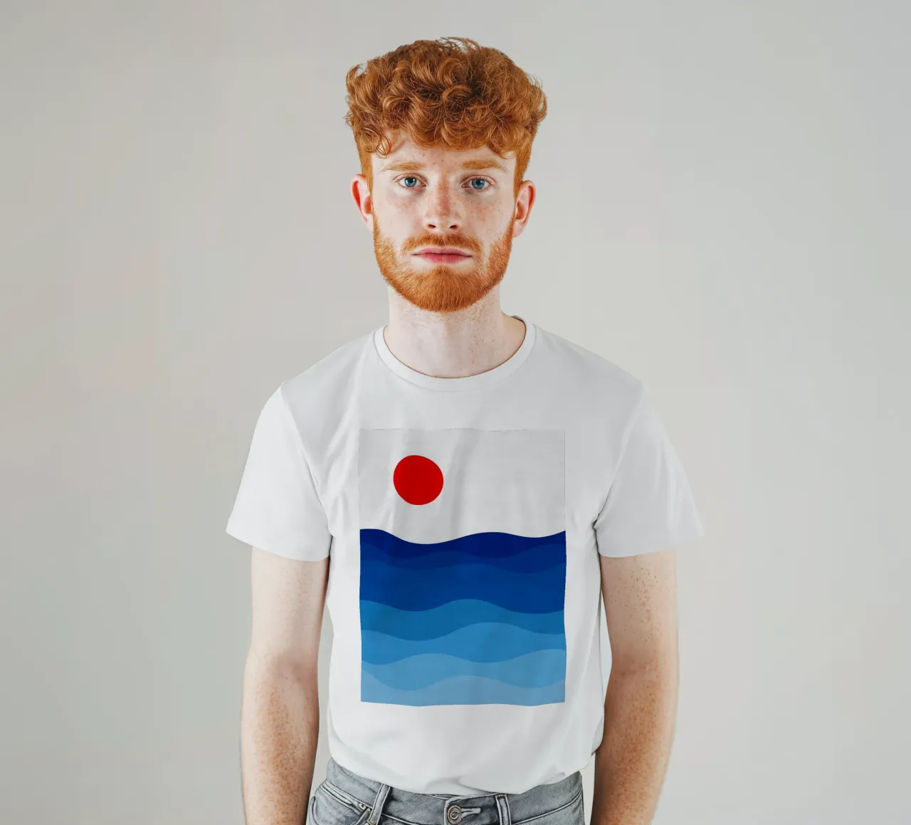 Paesaggio semplice t-shirt da Liam Johnson