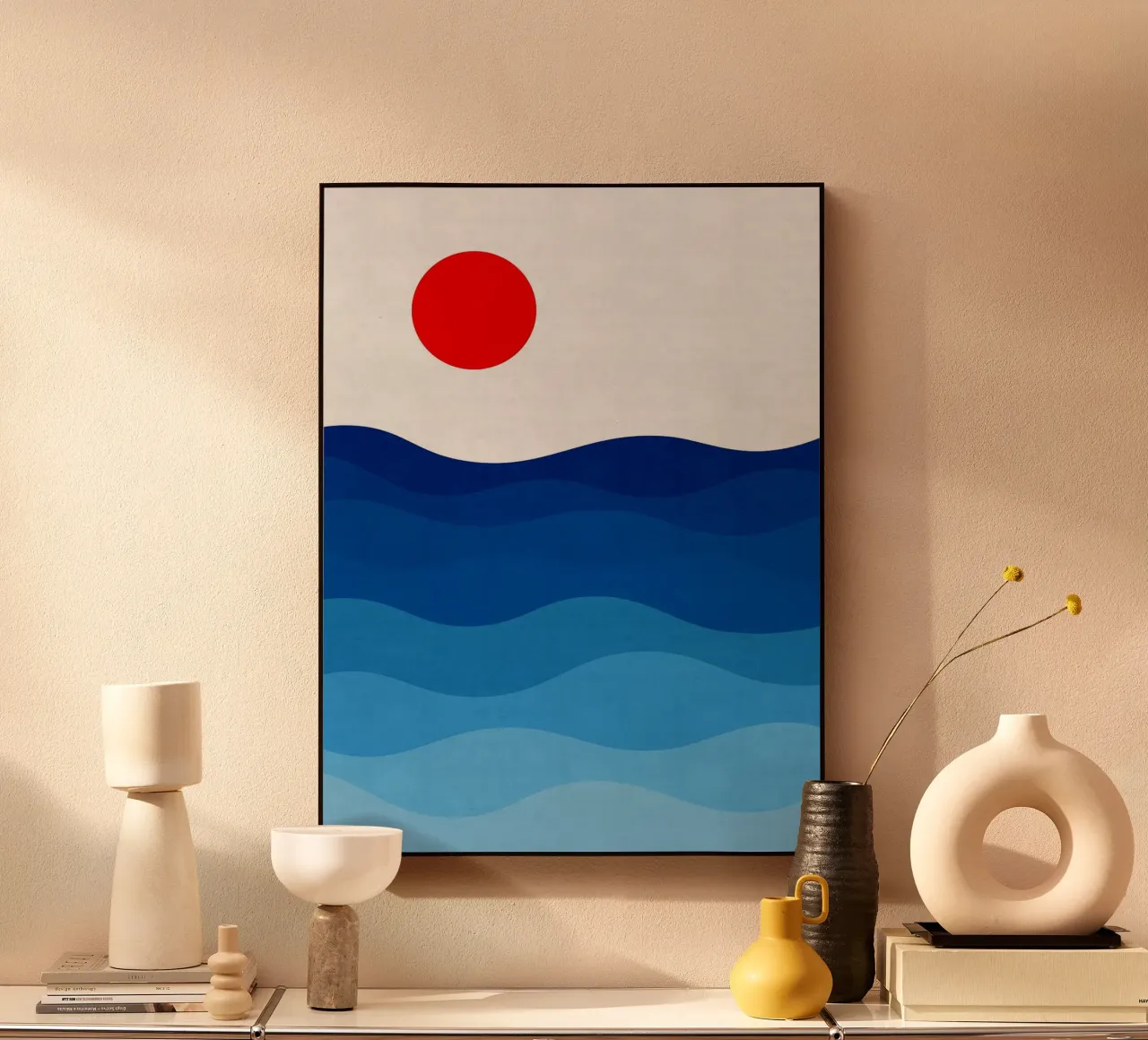 Paesaggio semplice alluminio dibond da Liam Johnson