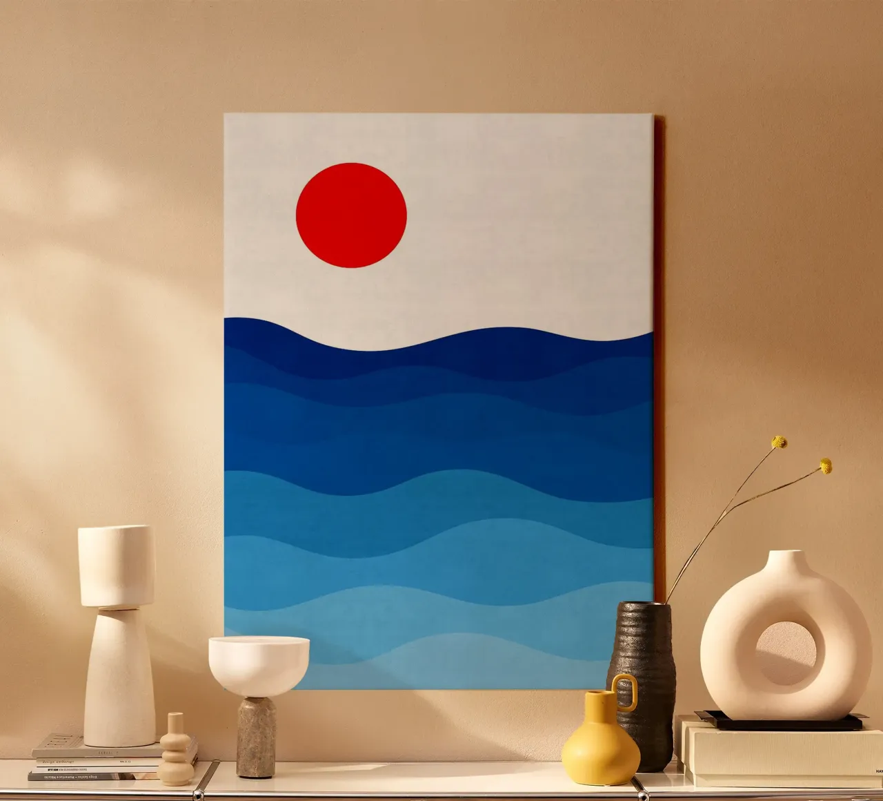 Paesaggio semplice tela con Cornice a cassetta da Liam Johnson