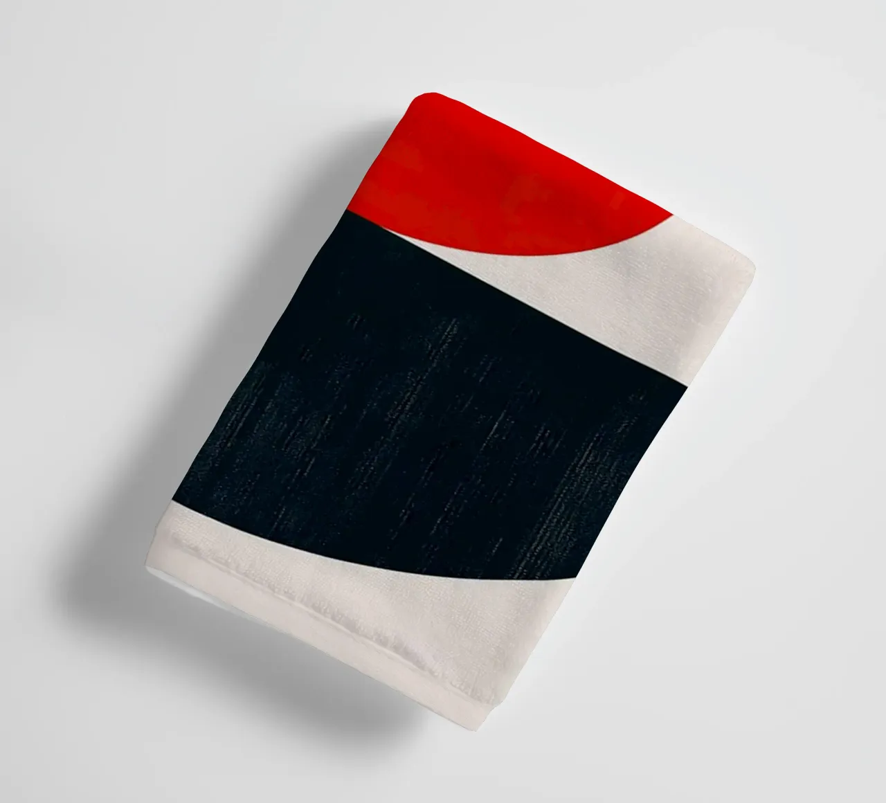 Stacked Harmony – Abstract Shapes in Balance - Abstract Geom towel by Noah Bouchard