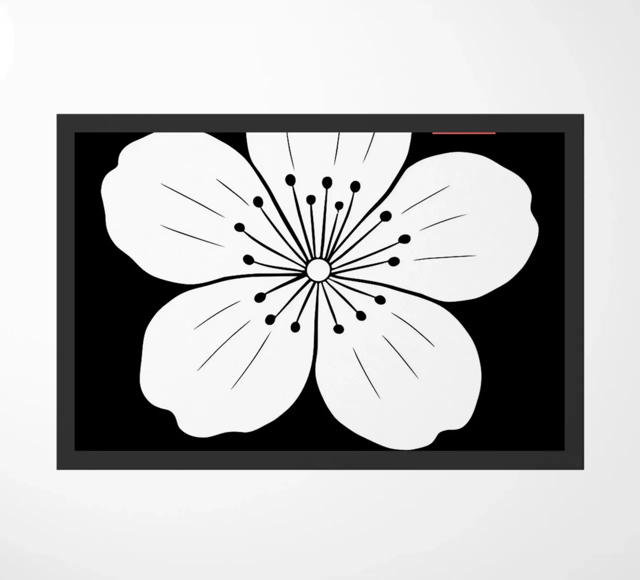 Fiori di ciliegio giapponesi zerbino da Noah Bouchard
